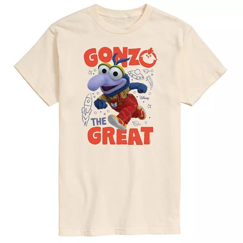 Disney's Muppet Babies Big & Tall Gonzo The Great Graphic Tee, Men's, Size: XL Tall, White Product Image