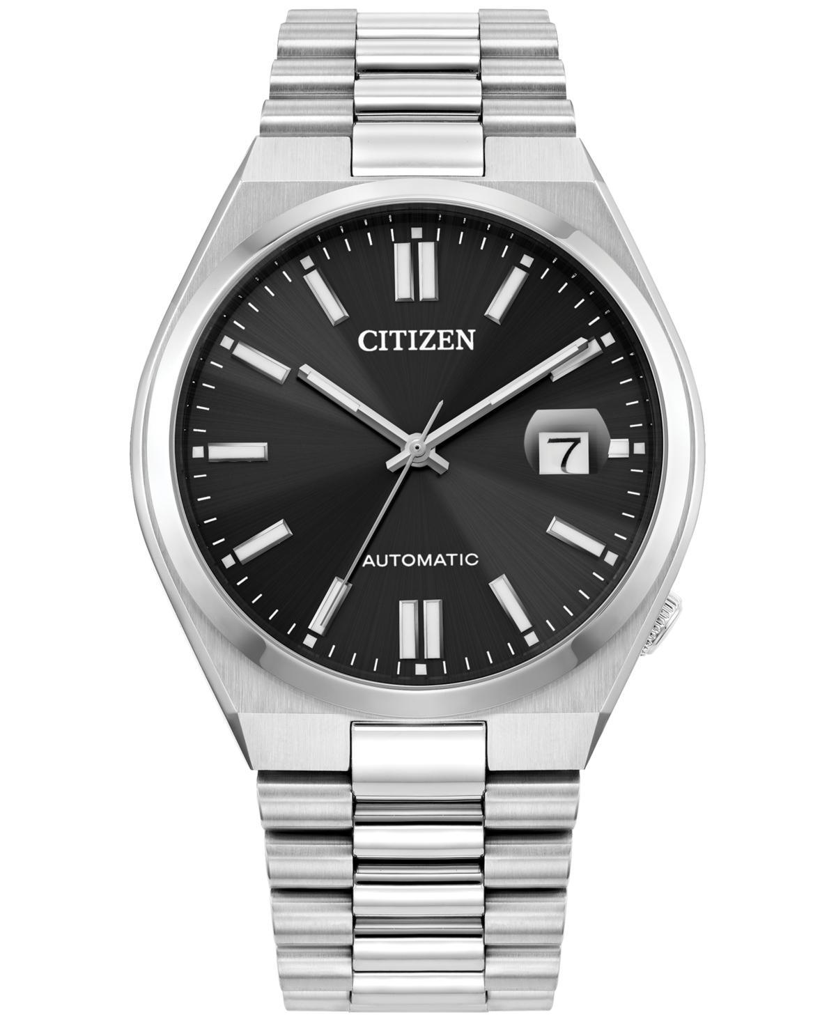 Citizen Mens Automatic Water Resistance 50 Stainless Bracelet Watch Product Image