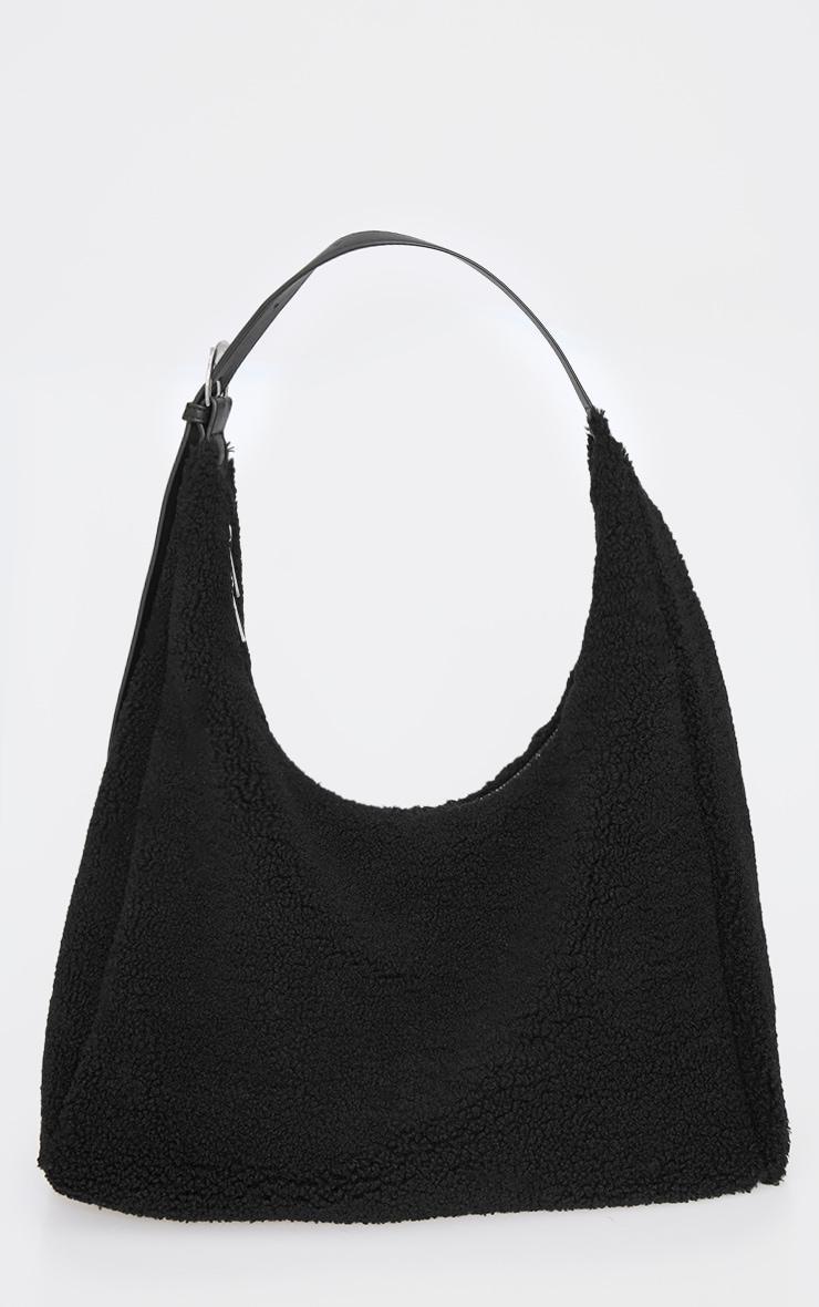  Black Borg Slouchy Oversized Tote Bag Product Image