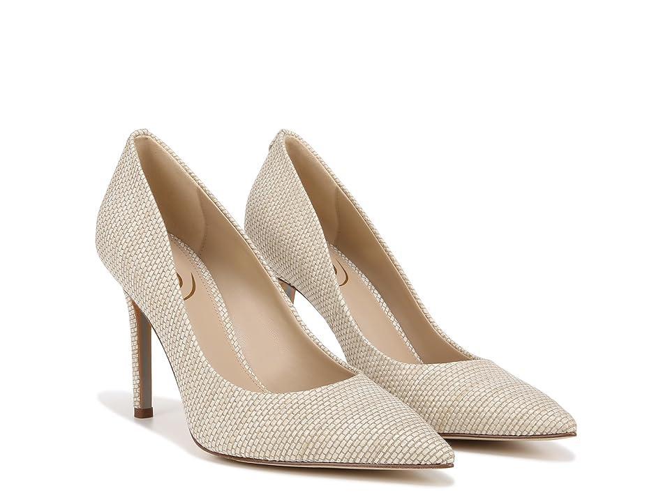 Sam Edelman Hazel Pointed Toe Pump Light Natural Weave Product Image