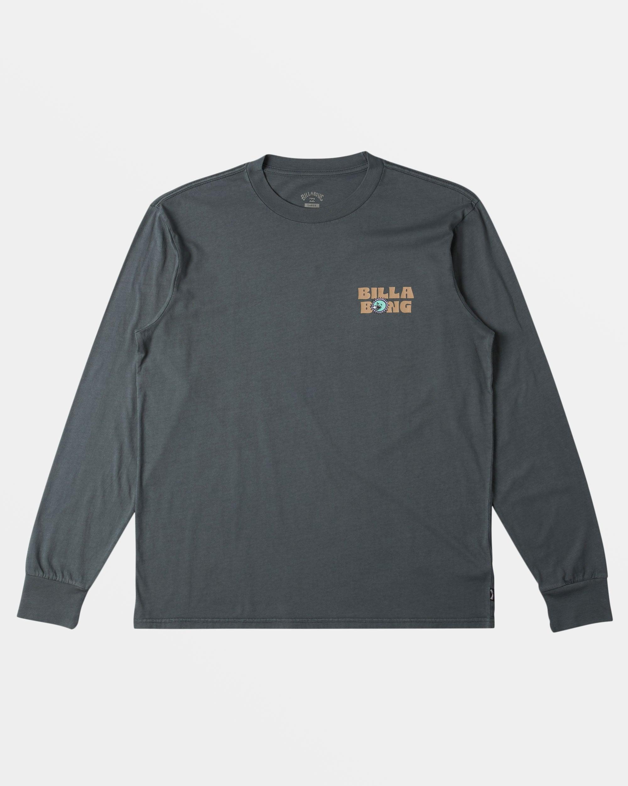 Relax Long Sleeve T-shirt - Slate Green Male Product Image