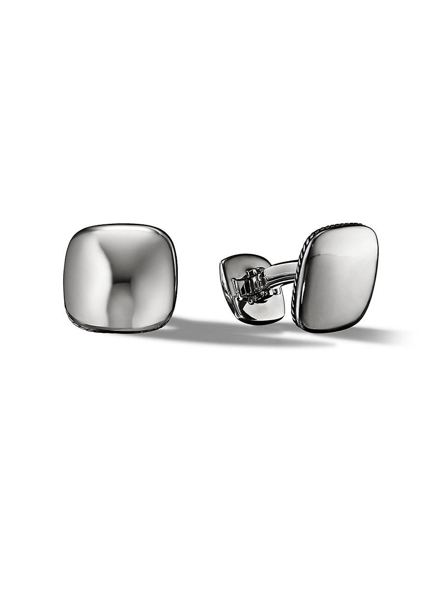 Mens Streamline Cushion Cufflinks Product Image