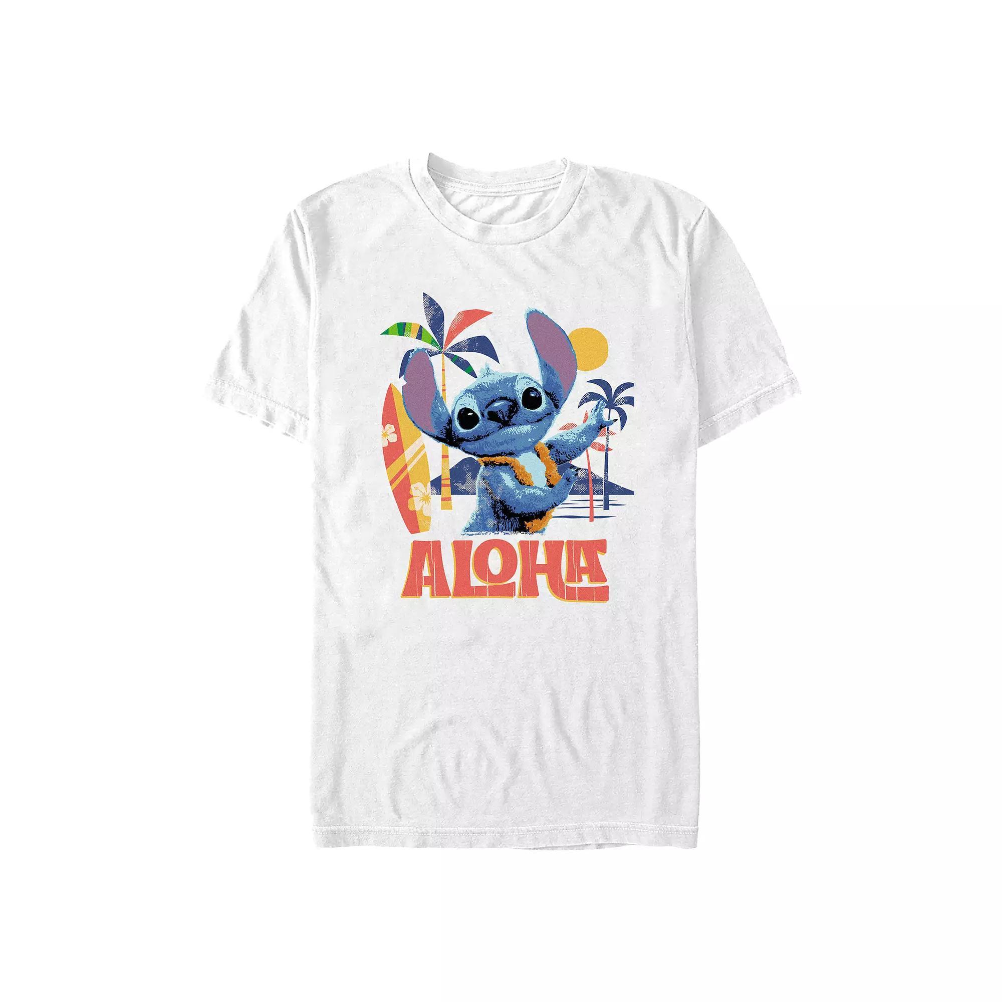 Disney's Lilo & Stitch Aloha Dance Big & Tall Graphic Tee, Men's,  Product Image