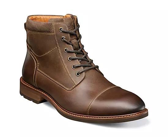 Florsheim Mens Lodge Cap Toe Lace-Up Boot Product Image