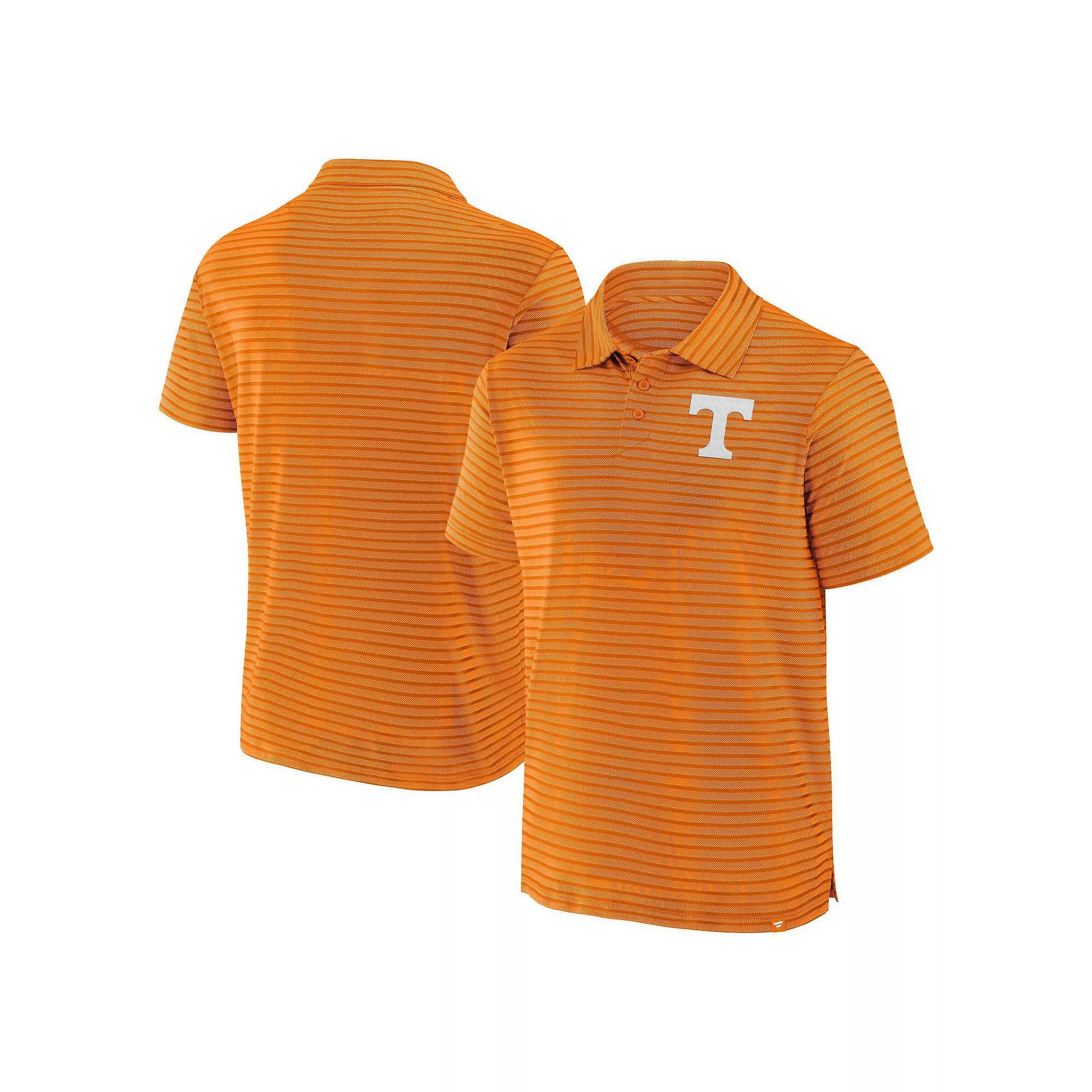 Men's Fanatics Tennessee Orange Tennessee Volunteers Victory Calls Stripe Polo, Size: 3XL Product Image