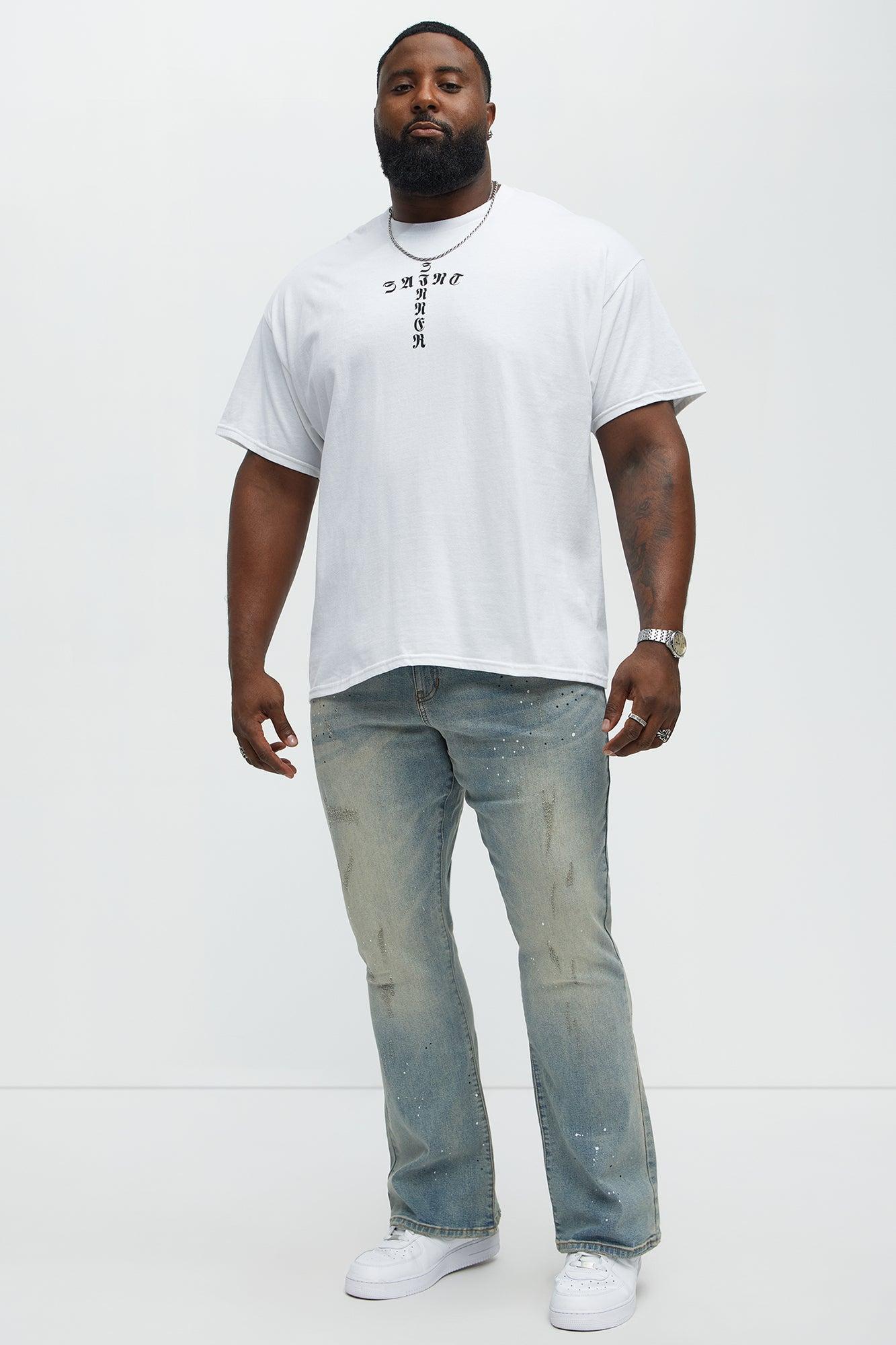 Blessed Til The End Short Sleeve Tee - White Product Image