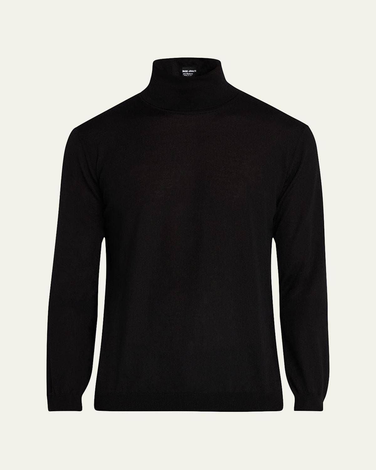 Mens Cashmere Turtleneck Sweater Product Image
