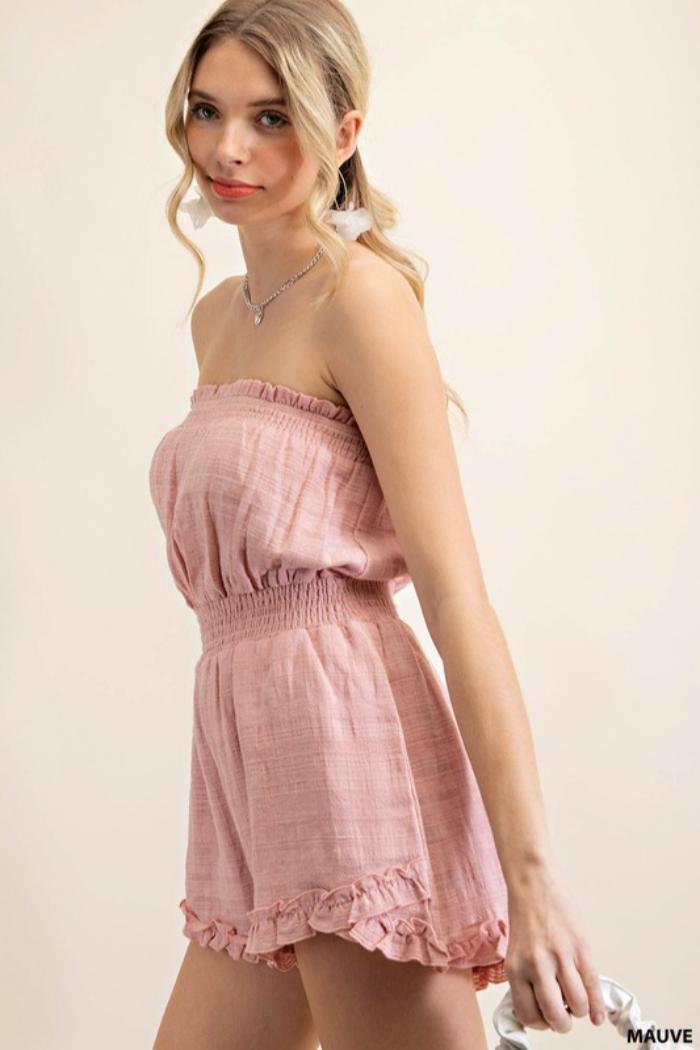 Strapless Romper Product Image