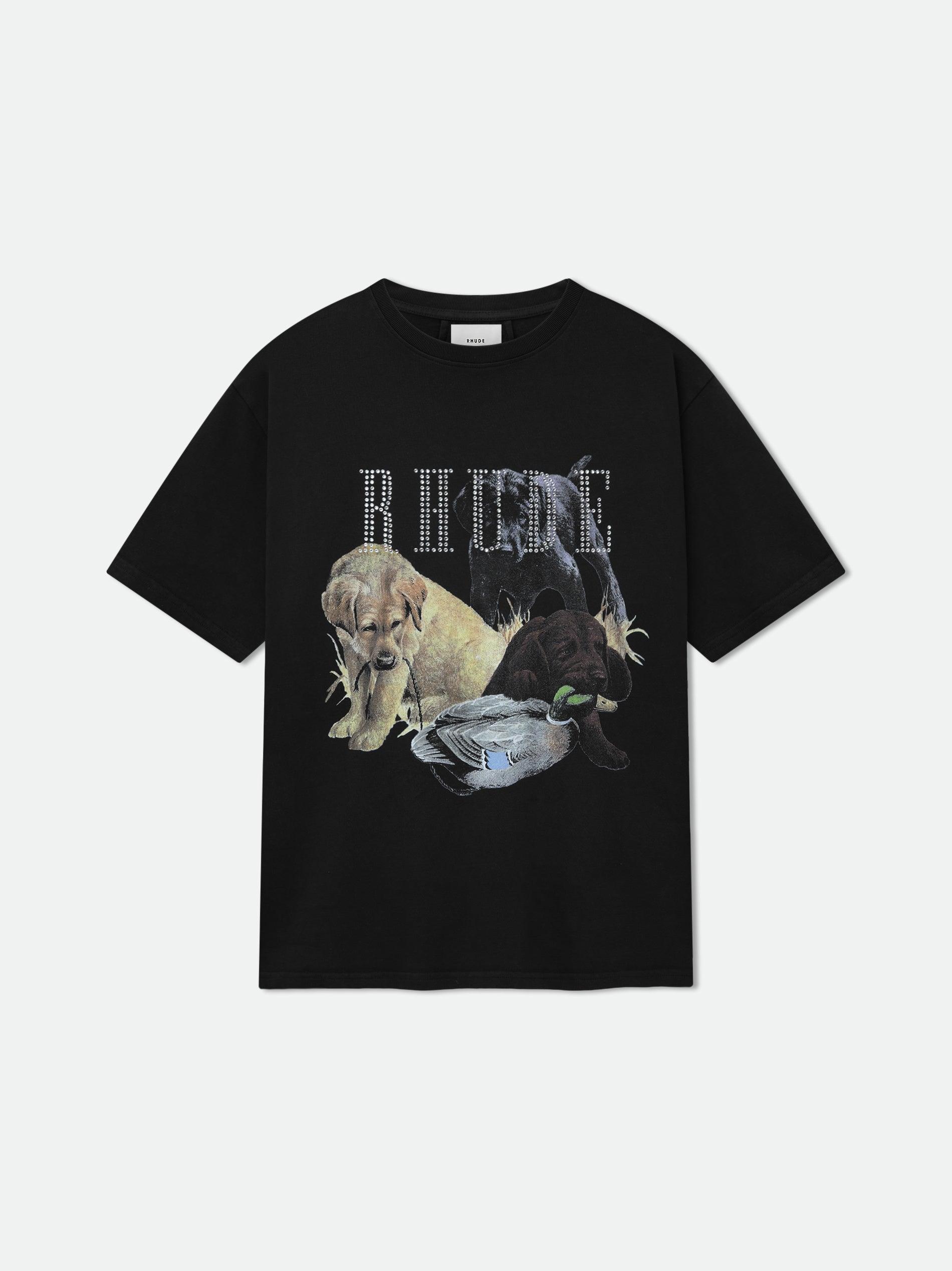 RHINESTONE HUNTING DOG TEE Male Product Image