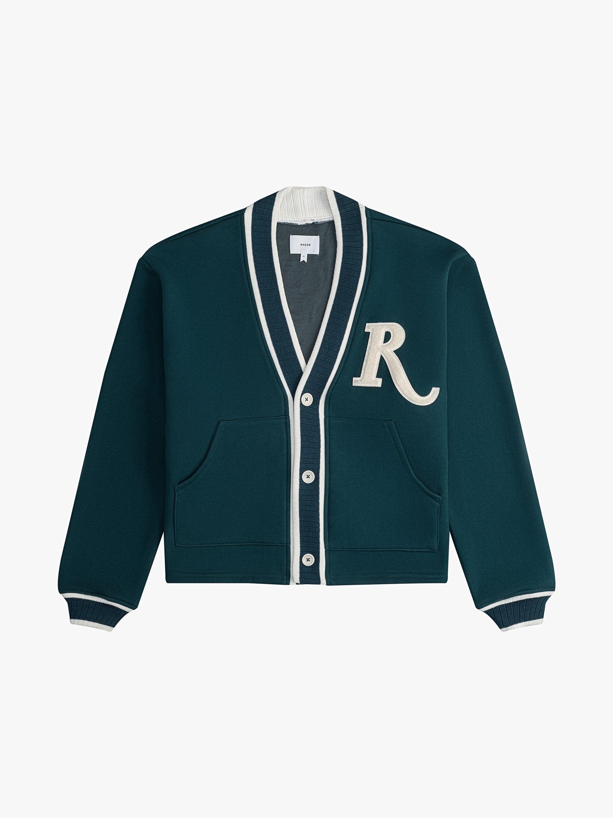 R-PATCH TERRY CARDIGAN Male Product Image