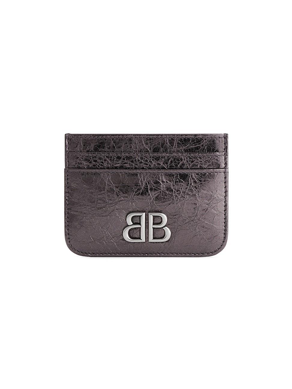 Womens Monaco Metallized Card Holder Product Image