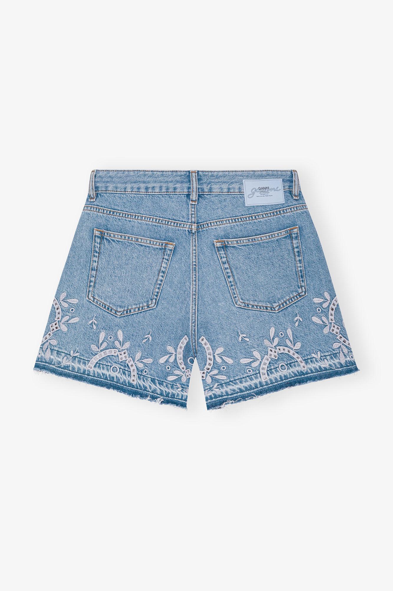Broderie Anglaise Shorts Product Image