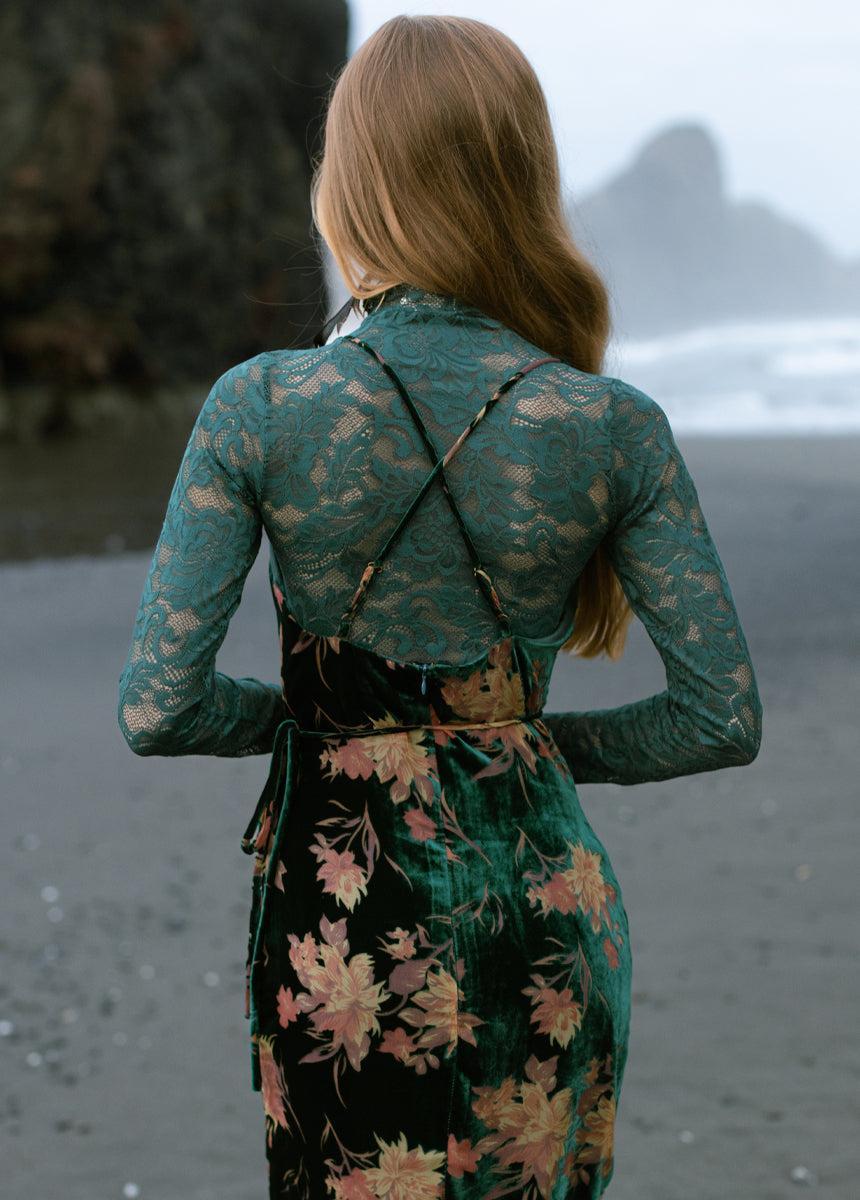 Amanda Dress in Peacock Product Image