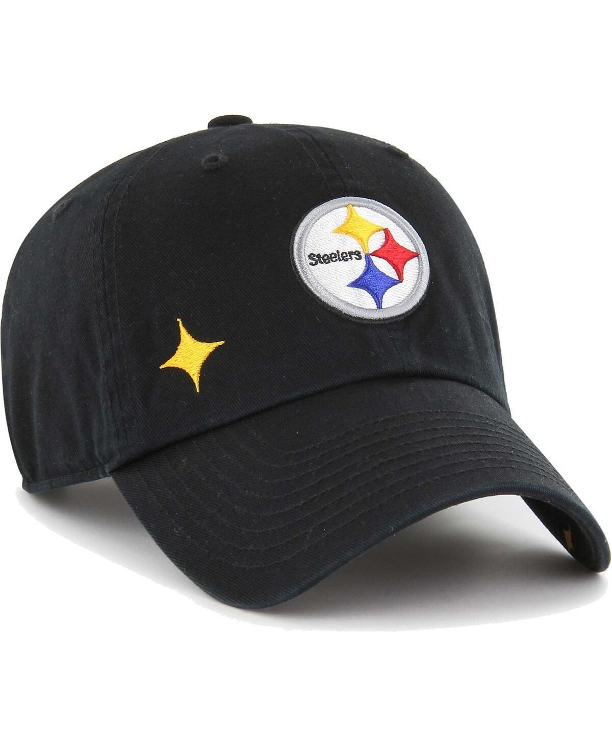 Womens 47 Pittsburgh Steelers Confetti Icon Clean Up Adjustable Hat Product Image