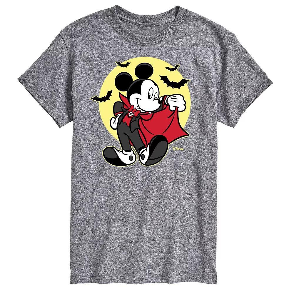 Disney's Mickey Mouse & Friends Big & Tall Mickey Vampire Graphic Tee, Men's,  Product Image