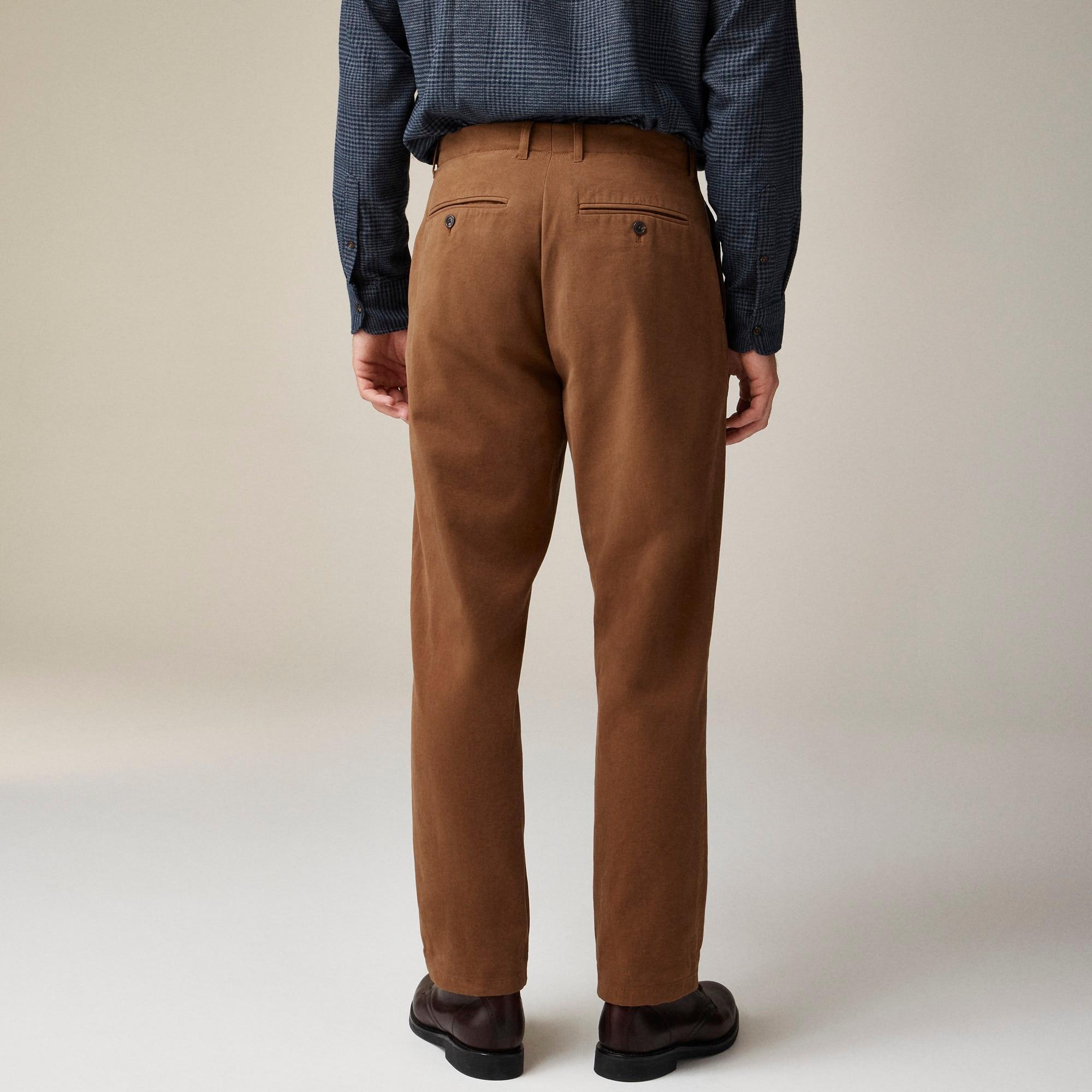 Kenmare Relaxed-fit suit pant in Italian cotton blend Product Image