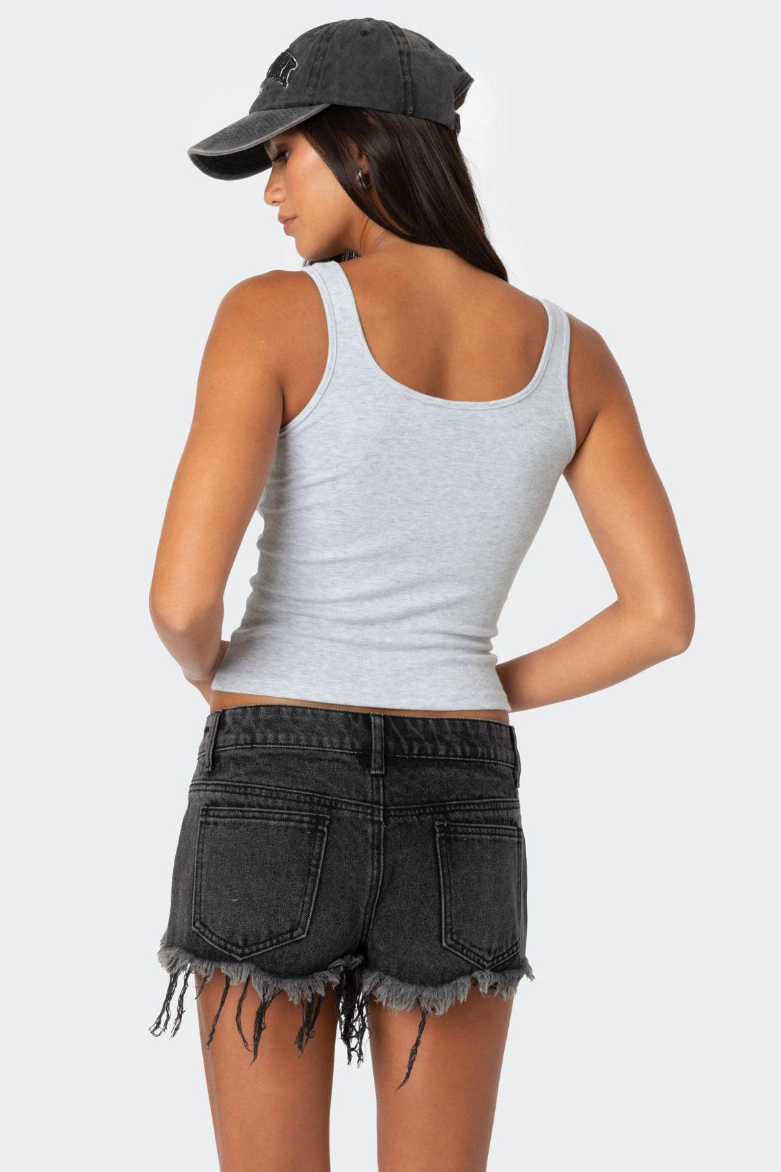 Tiana Henley Tank Top Product Image