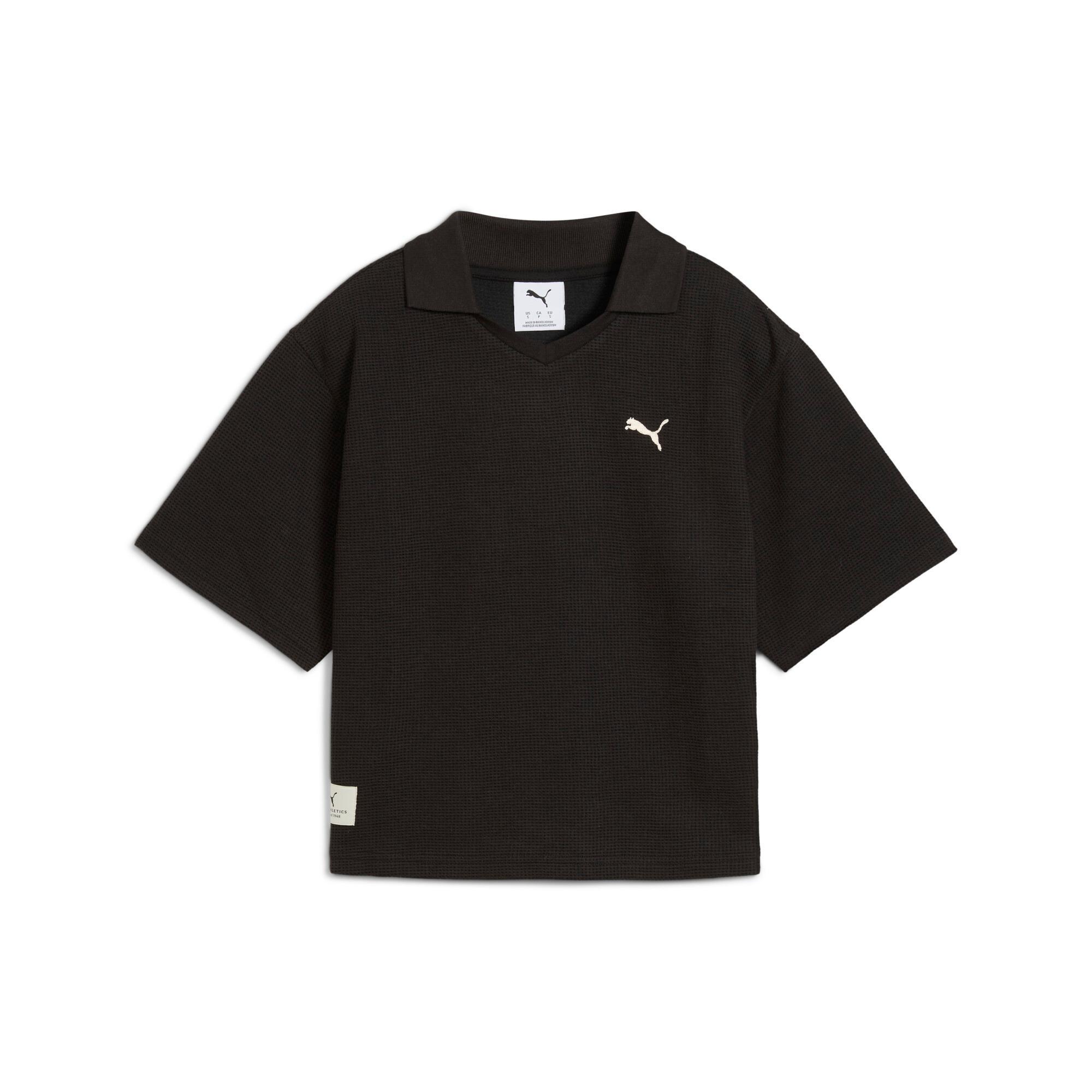 PUMA Class Relaxed Polo Tee Women Product Image