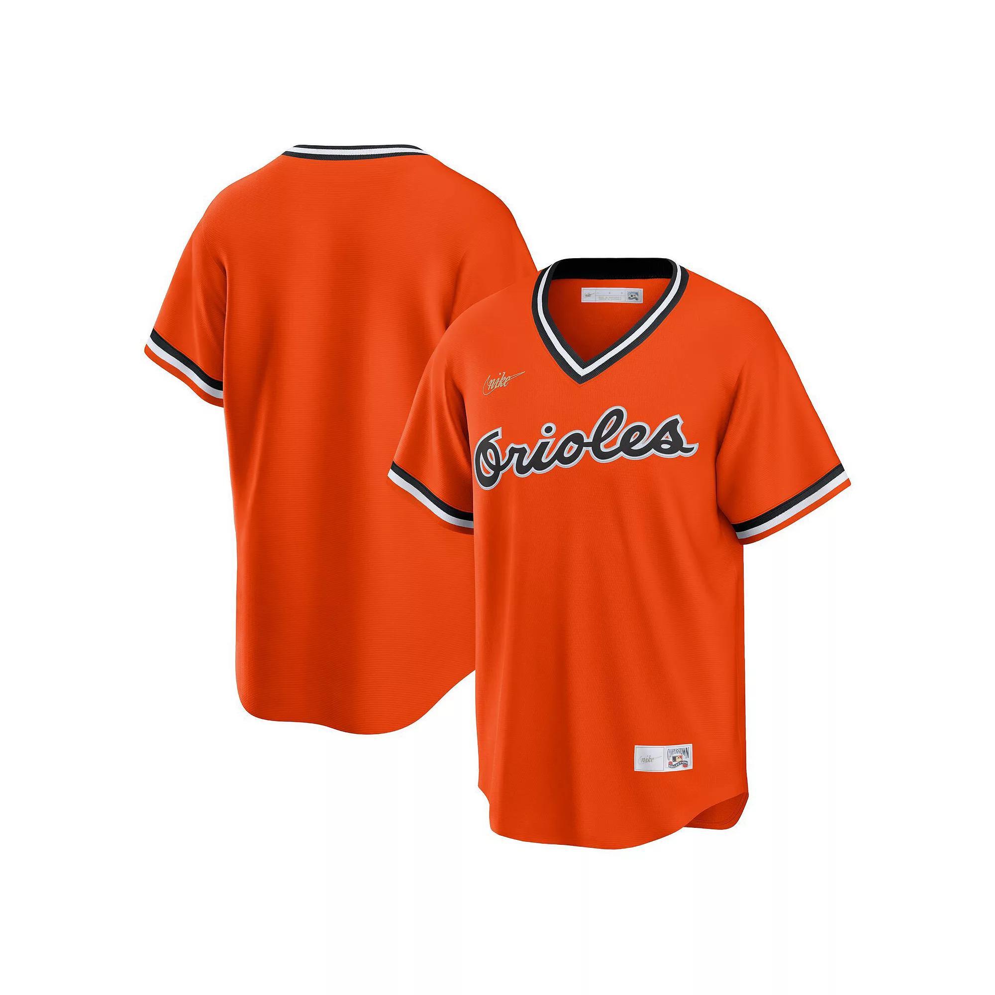 Men's Nike Orange Baltimore Orioles Alternate Cooperstown Collection Team Jersey,  Product Image