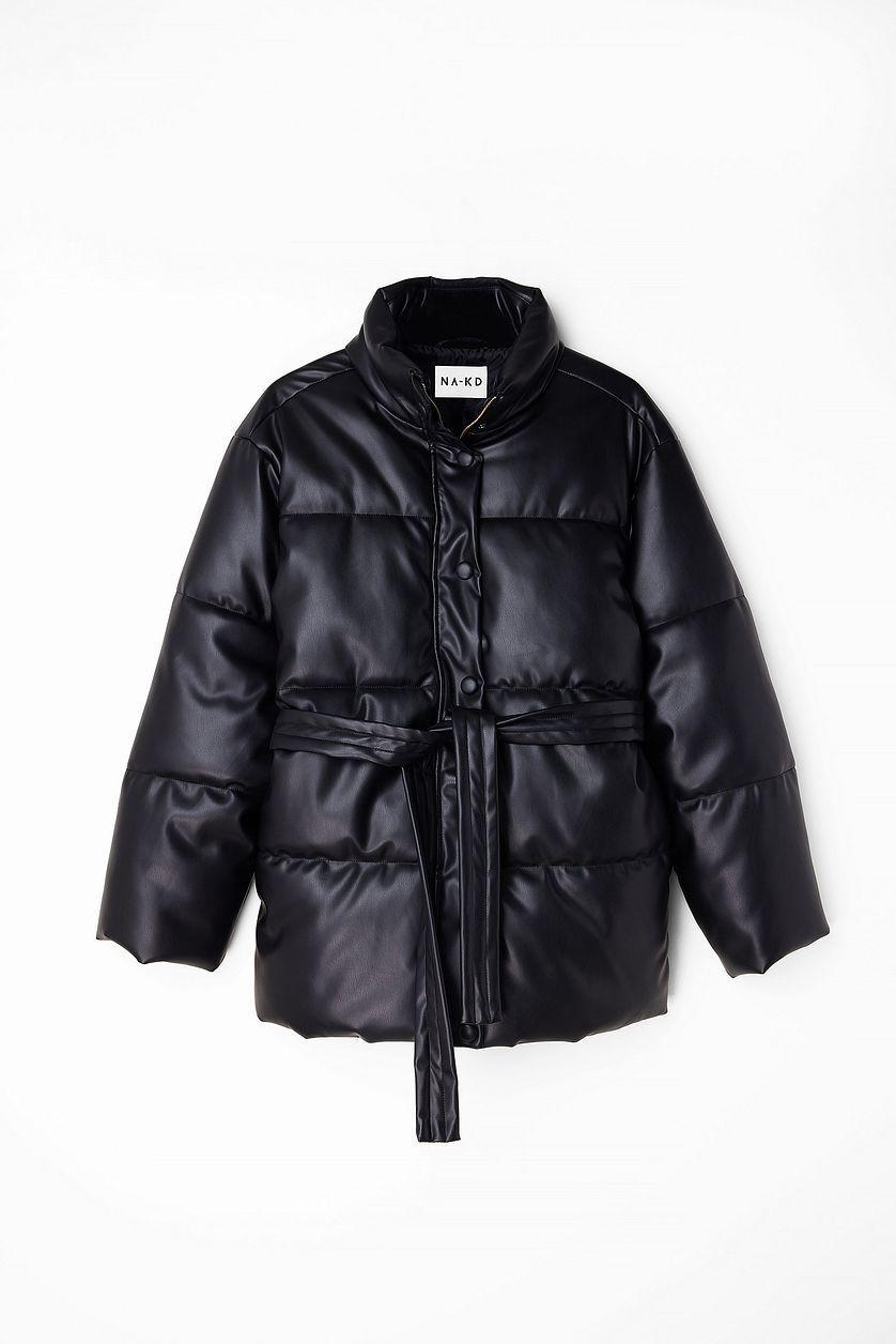 Pu Padded Jacket Product Image