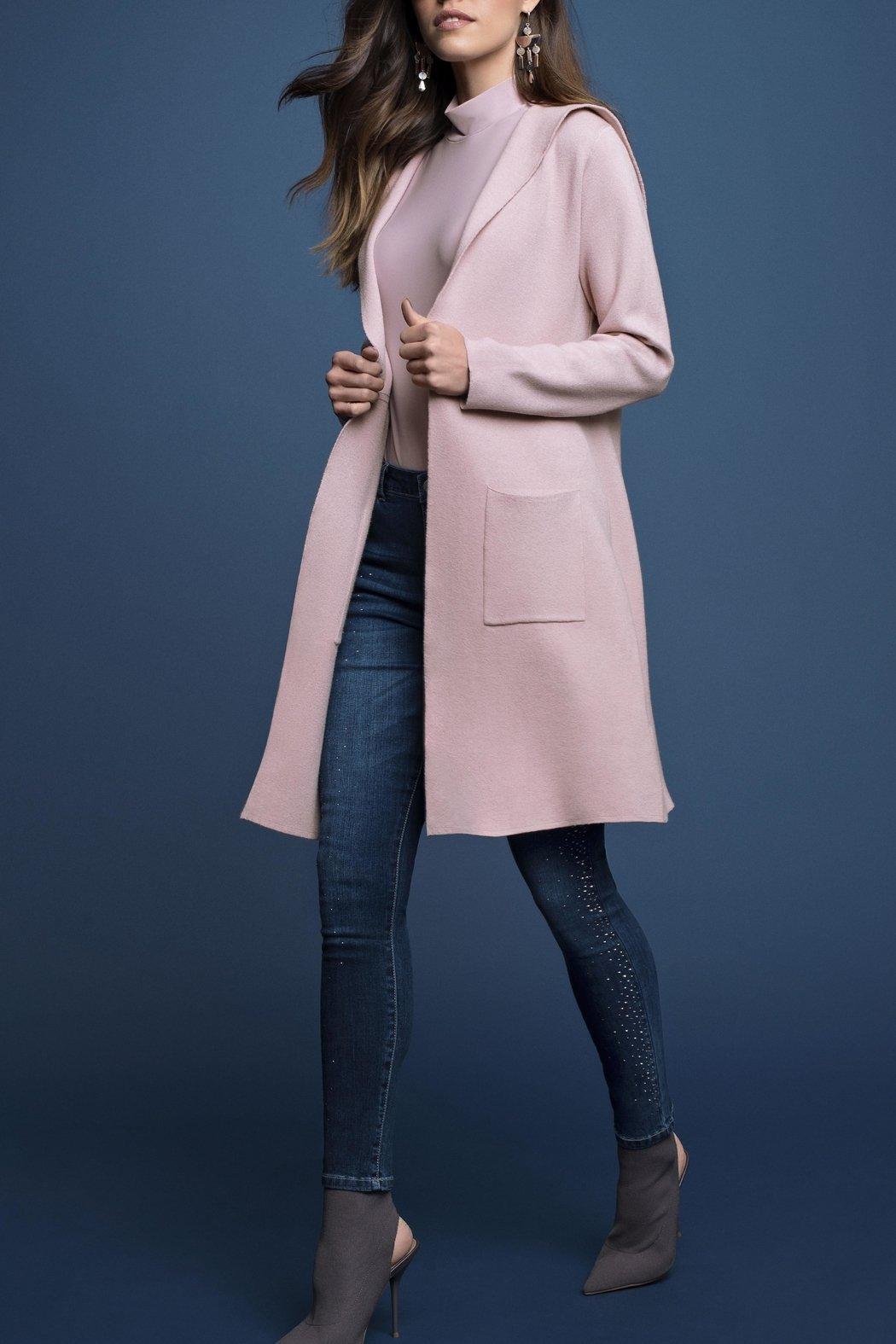 3/4 Hooded Cardigan Product Image