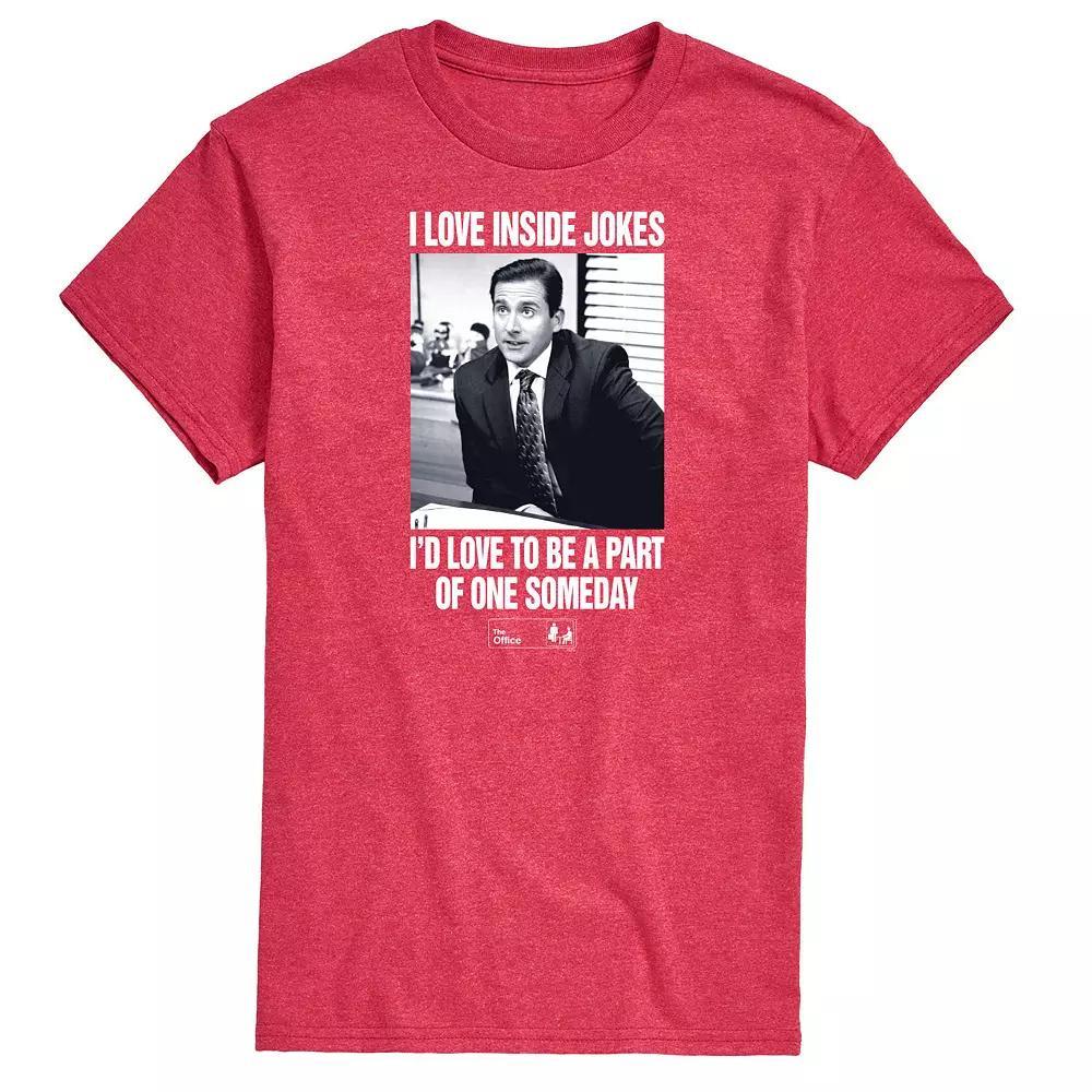 Men's The Office Michael Inside Jokes Tee,  Product Image