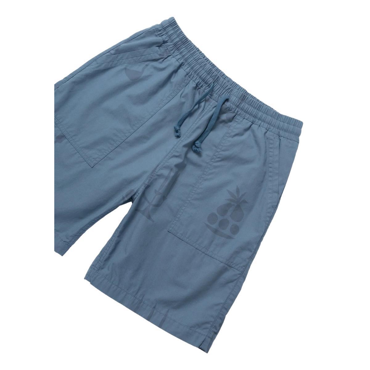 Nourish Printed Chef Shorts Slate Product Image