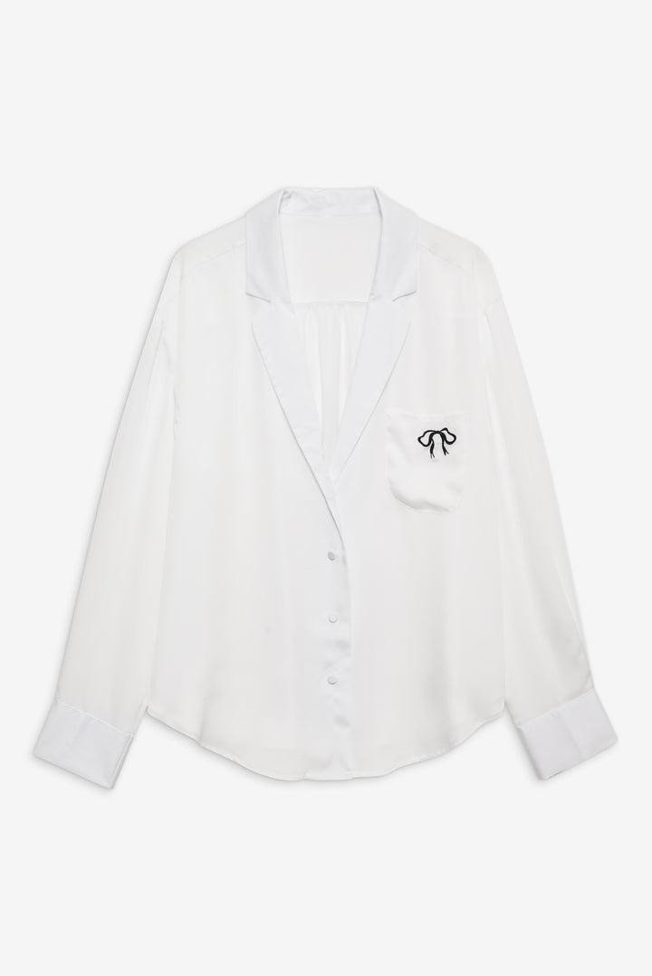 Everyday PJ Top — White Product Image