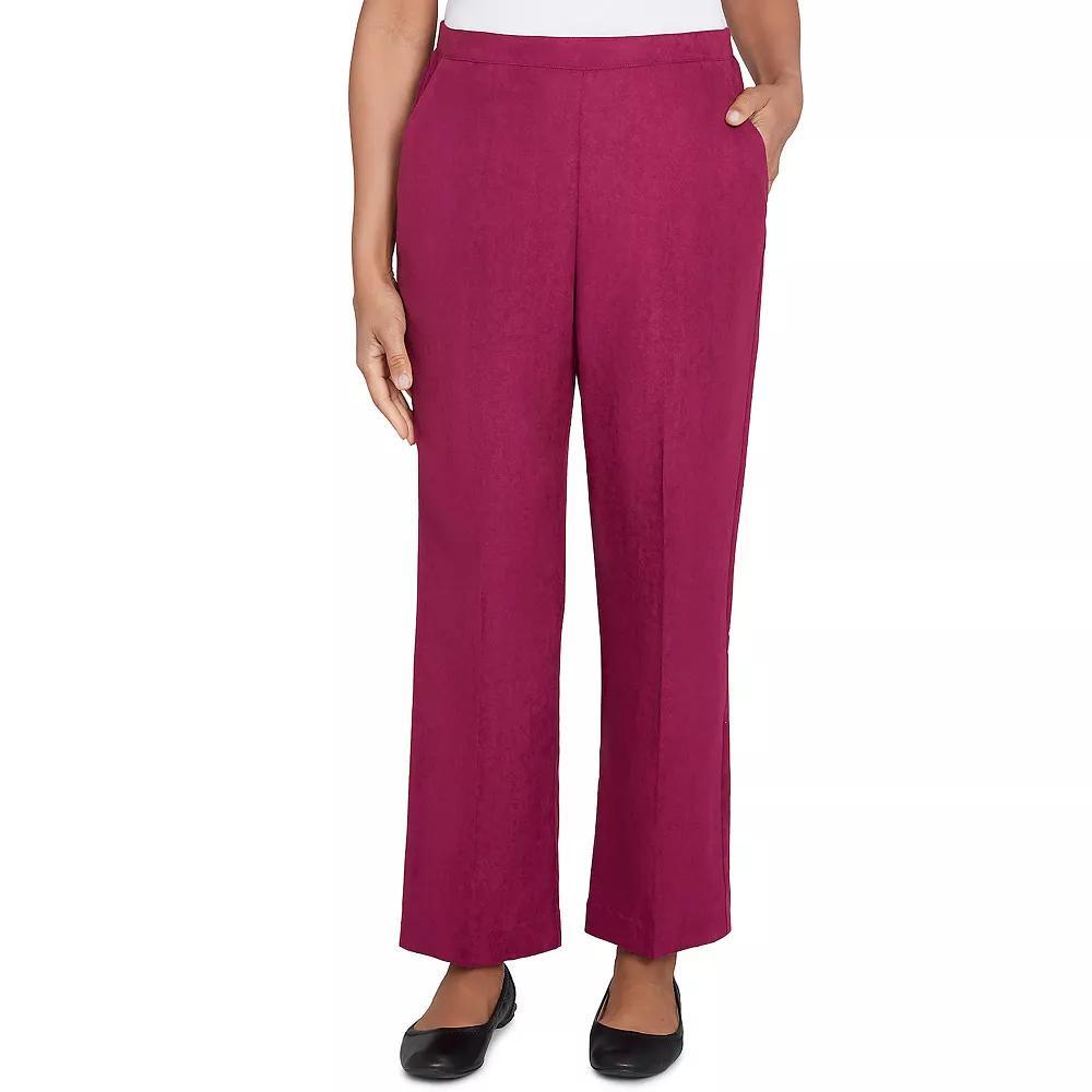 Women's Alfred Dunner Classic Slant Pocket Medium Length Pant, Size: 8 Product Image