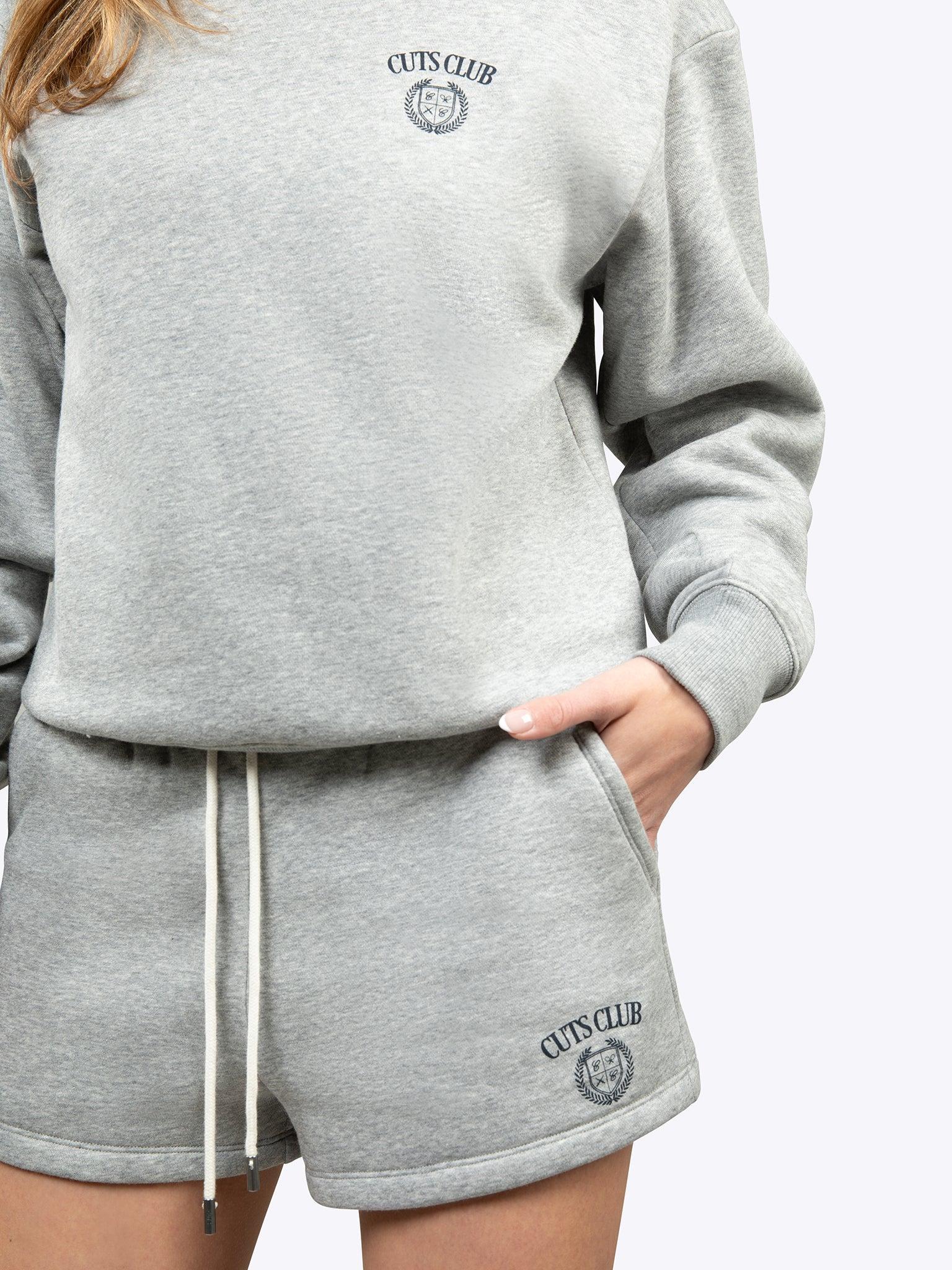 Sport Club Pullover | Heather Grey Classic-Fit Product Image