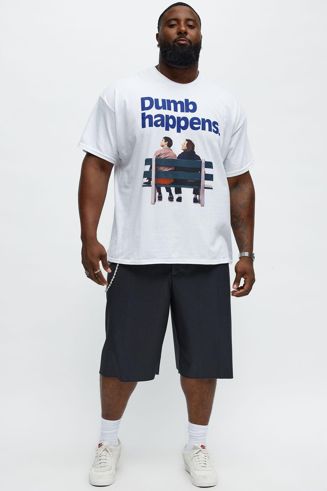 Dumb & Dumber Short Sleeve Tee - White Male Product Image