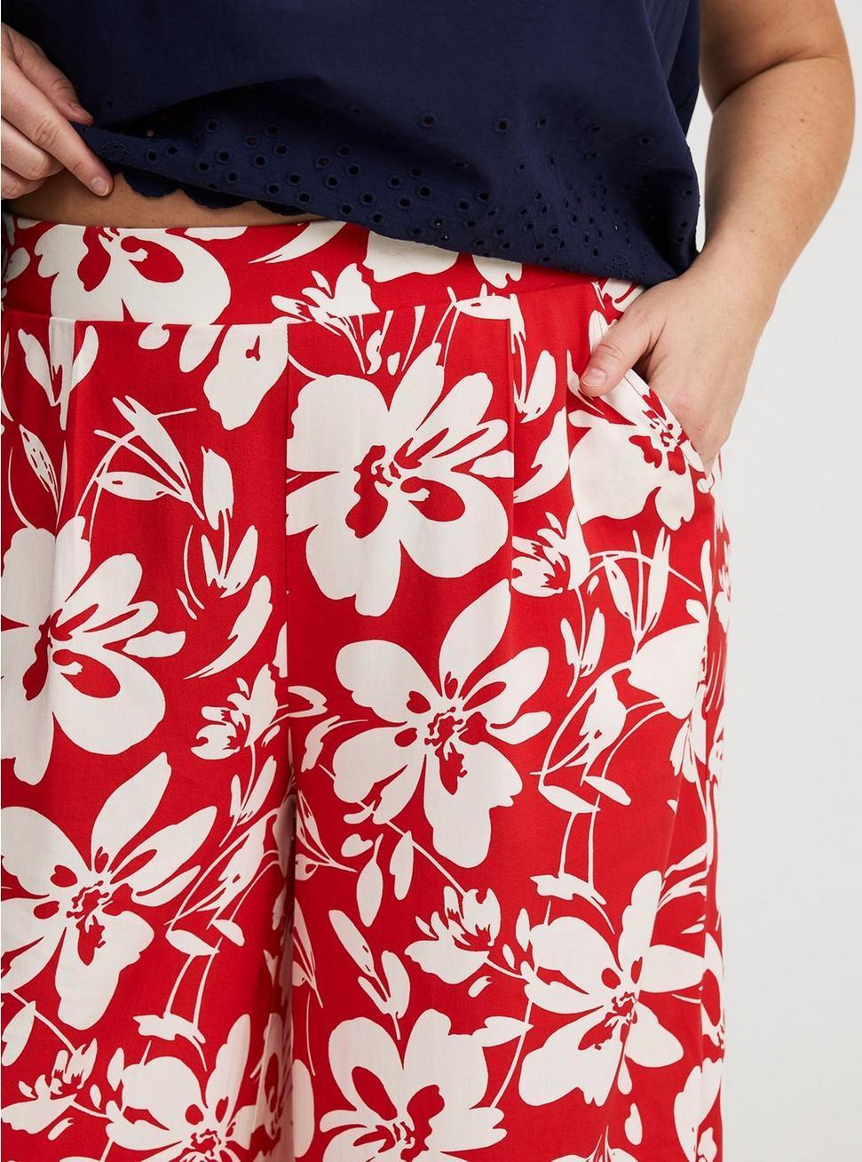 Pull-On Wide Leg Pant Product Image