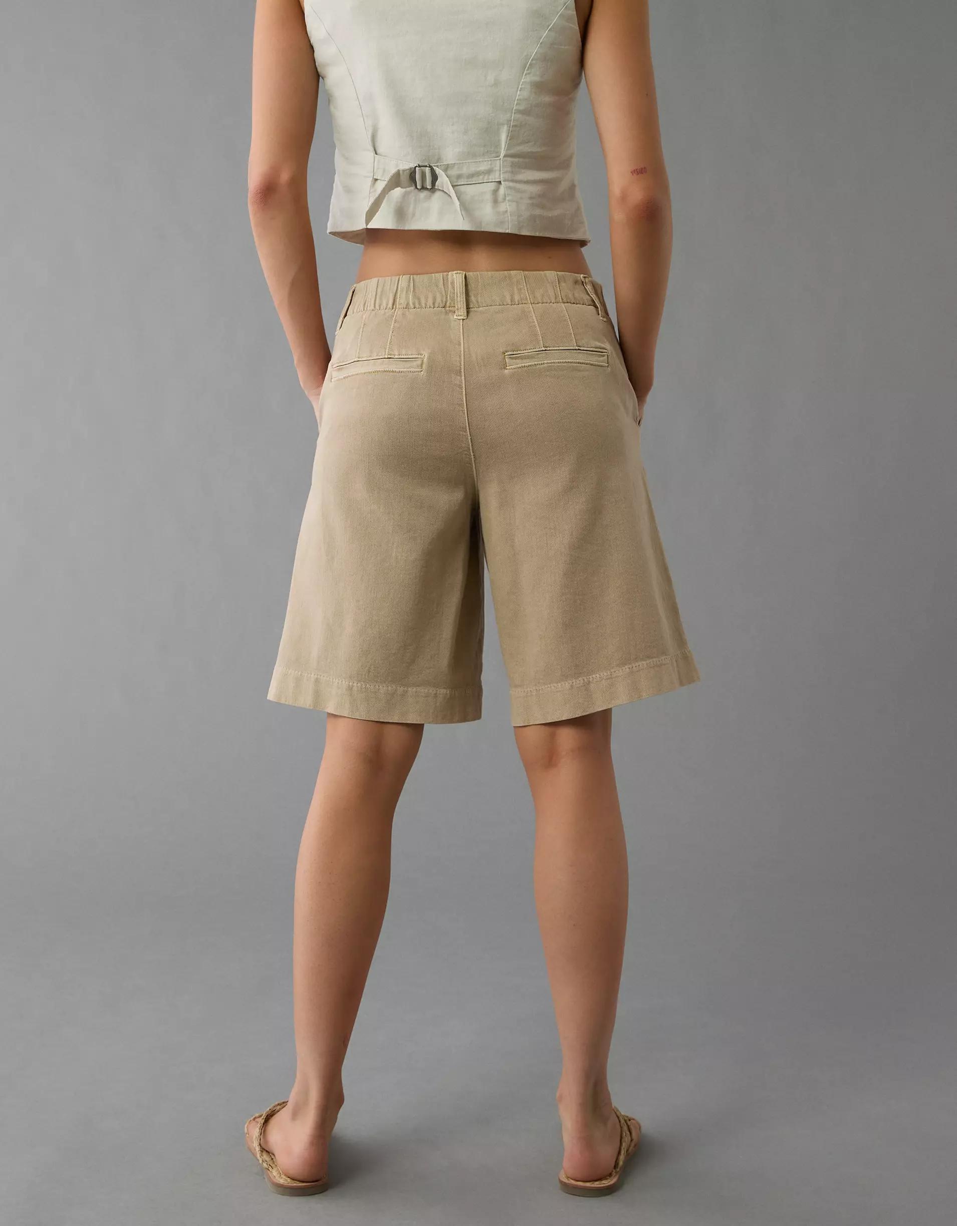 AE 11" Stretch High-Waisted Trouser Short Product Image