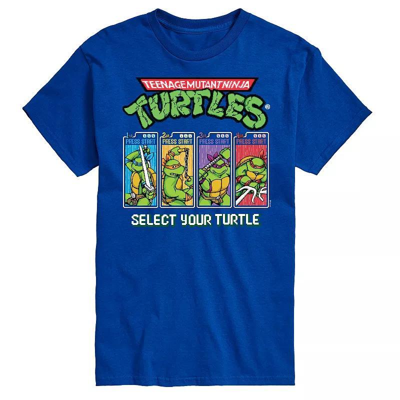 Mens Teenage Mutant Ninja Turtles Graphic Tee Blue Product Image