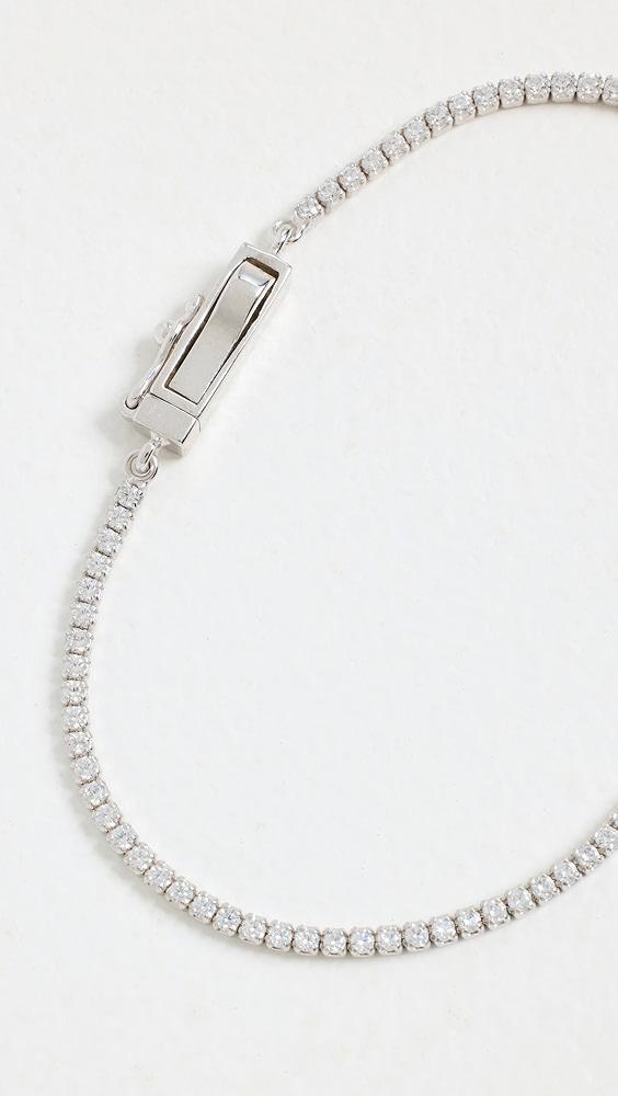 By Adina Eden Classic Thin Tennis Bracelet | Shopbop Product Image