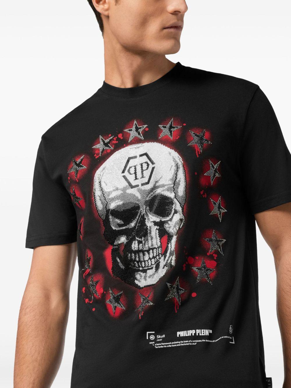 skull-print T-shirt Product Image
