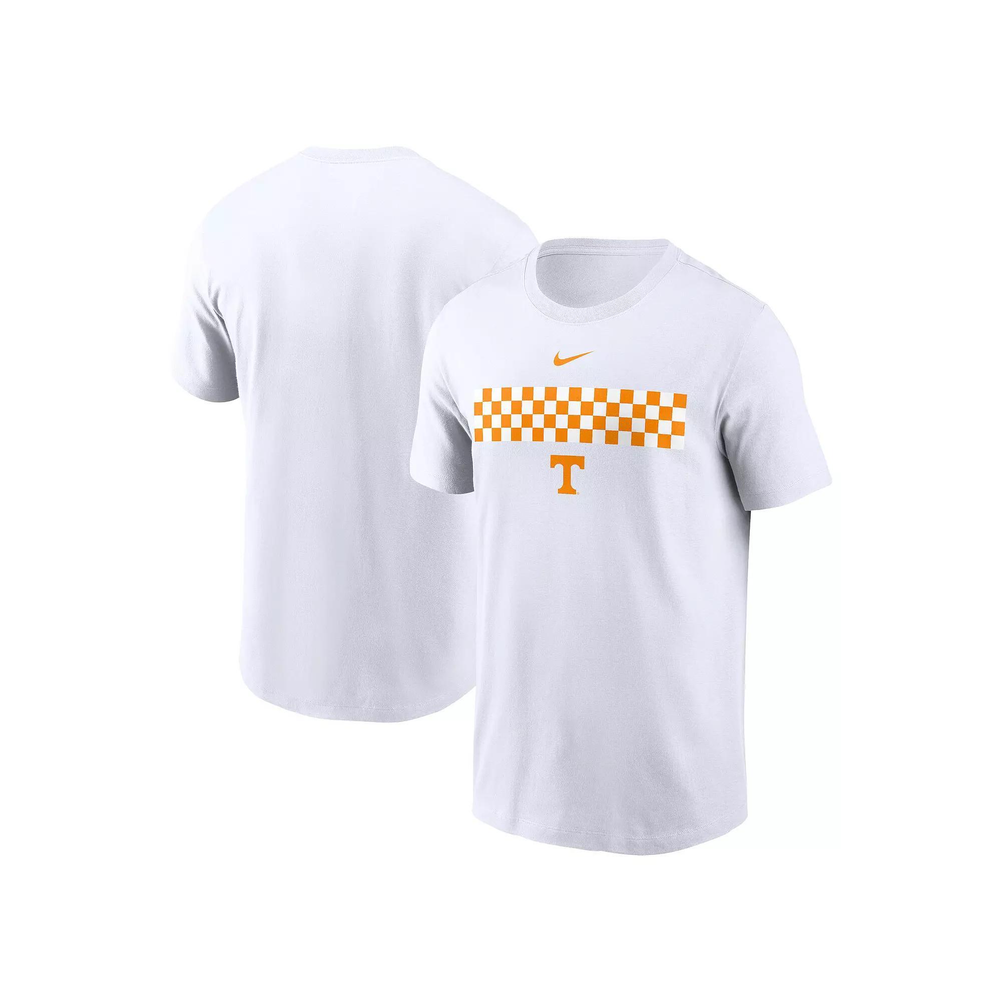 Men's Nike White Tennessee Volunteers Campus Pattern T-Shirt,  Product Image