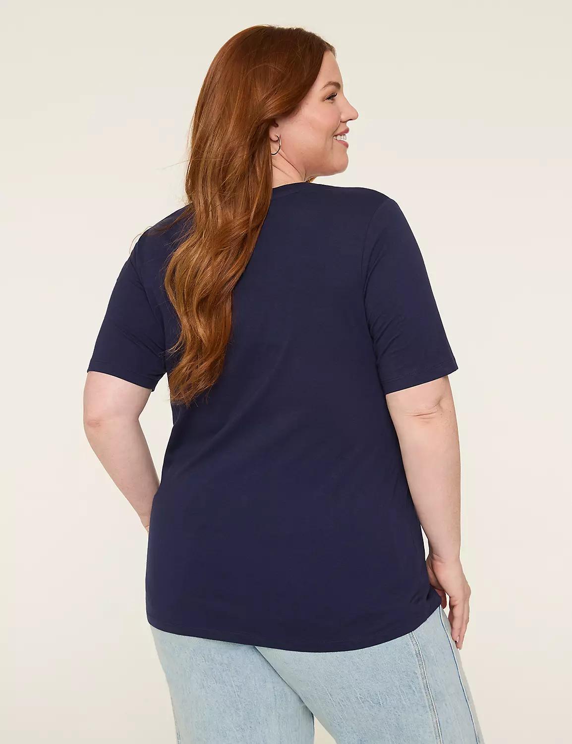 Perfect Sleeve V-Neck Tee Product Image