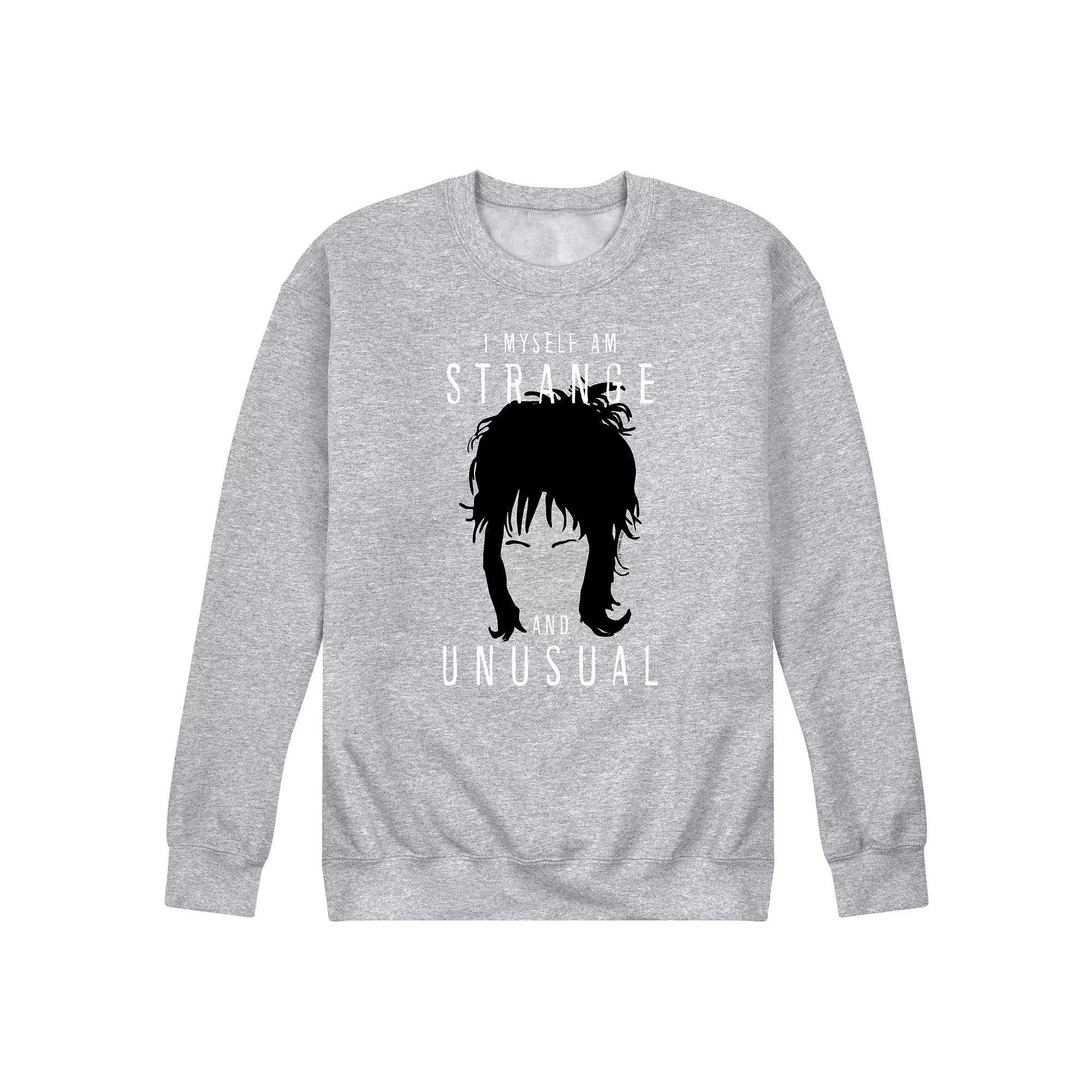Men's Beetlejuice Lydia Strange Unusual Sweatshirt,  Product Image