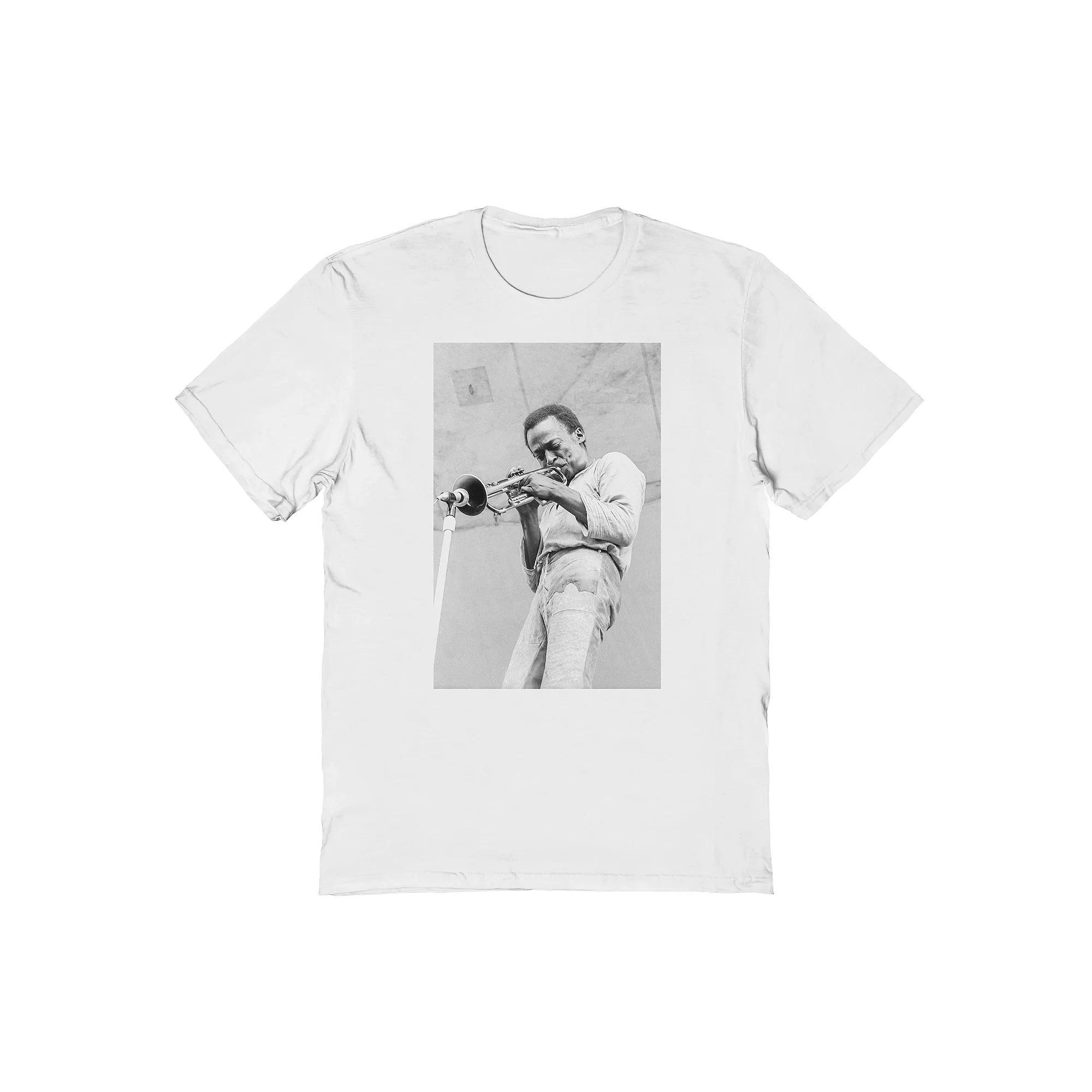 Men's Black & White Photo Graphic Tee, Size: XXL Product Image