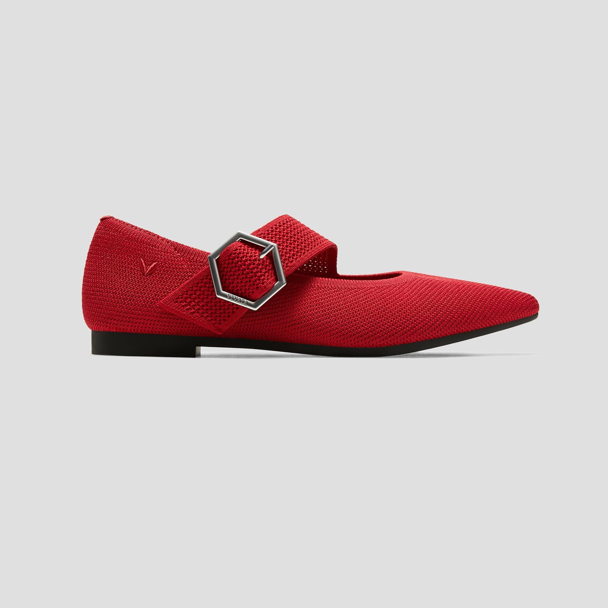 Pointed-toe Mary-Jane Flats (Maria) Product Image