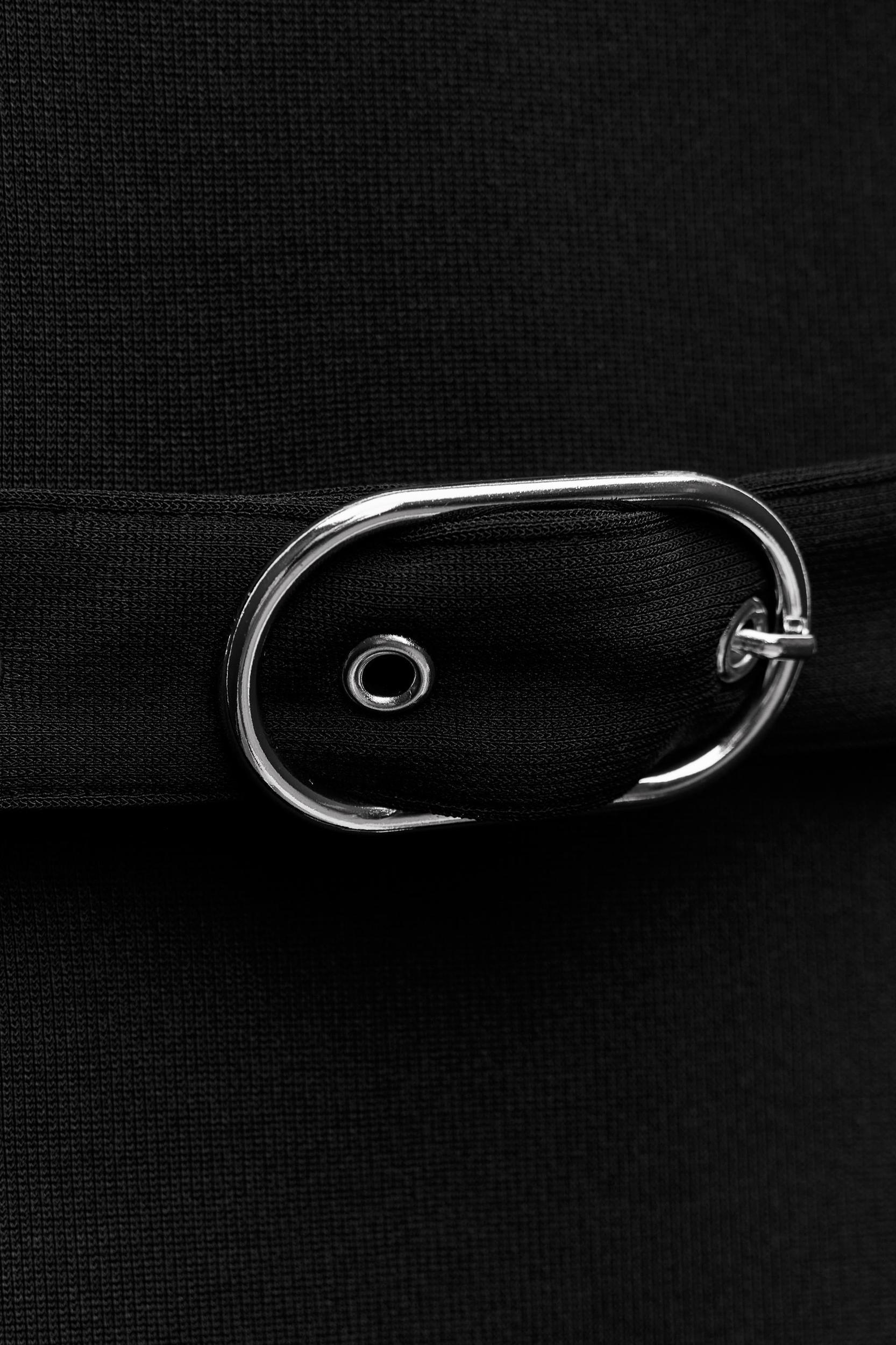 STRETCH CONTOURING BUCKLE DRESS Product Image