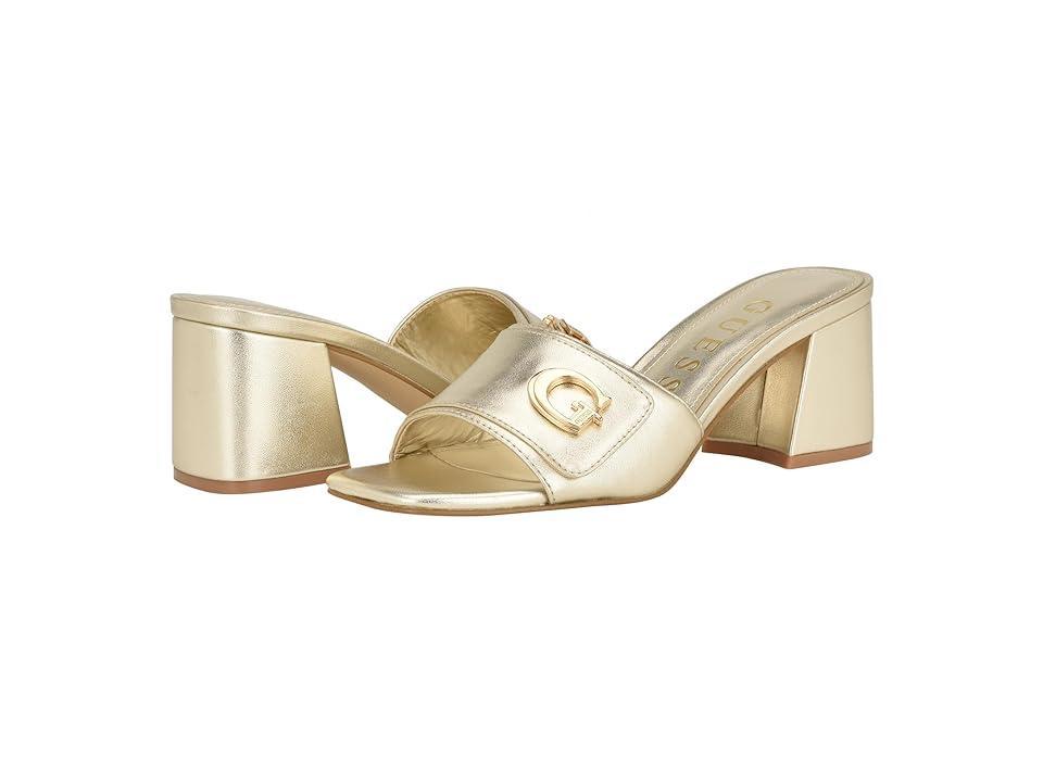 GUESS Gallai Patent) Women's Sandals Product Image