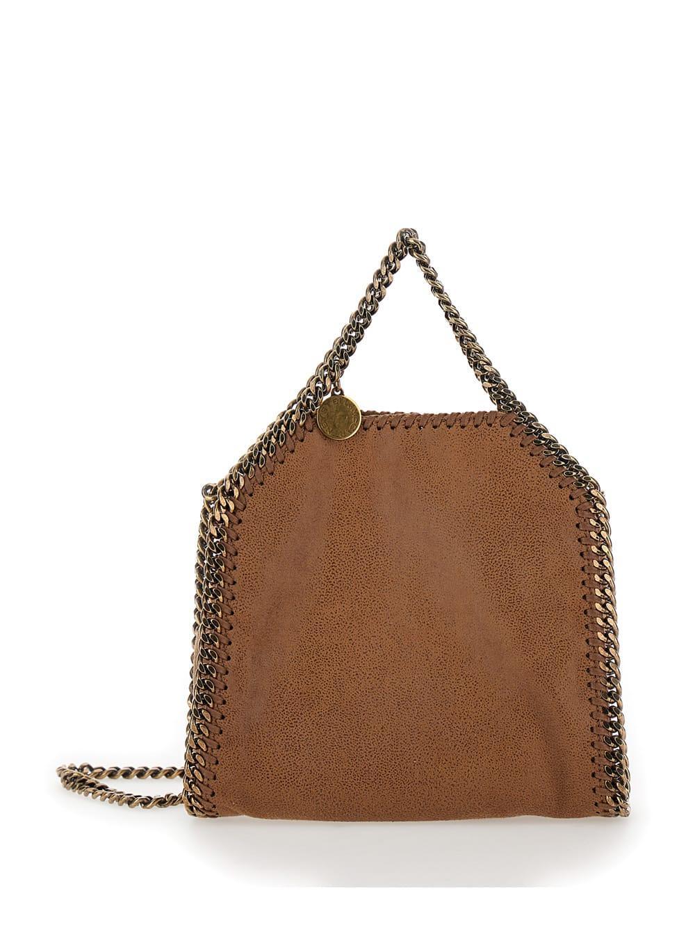 Falabella Shoulder Bag In Brown Polyester Product Image