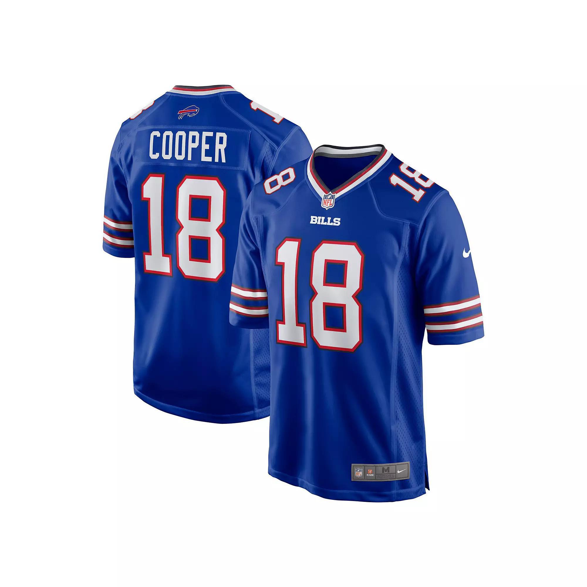 Men's Nike Amari Cooper Royal Buffalo Bills Game Jersey, Size: Medium, Blue Product Image