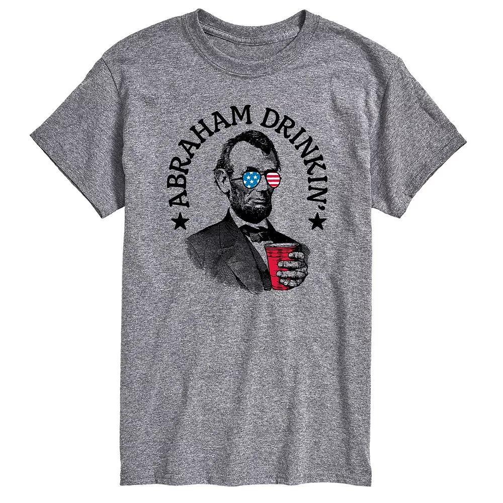 Men's Abraham Drinkin Graphic Tee,  Product Image