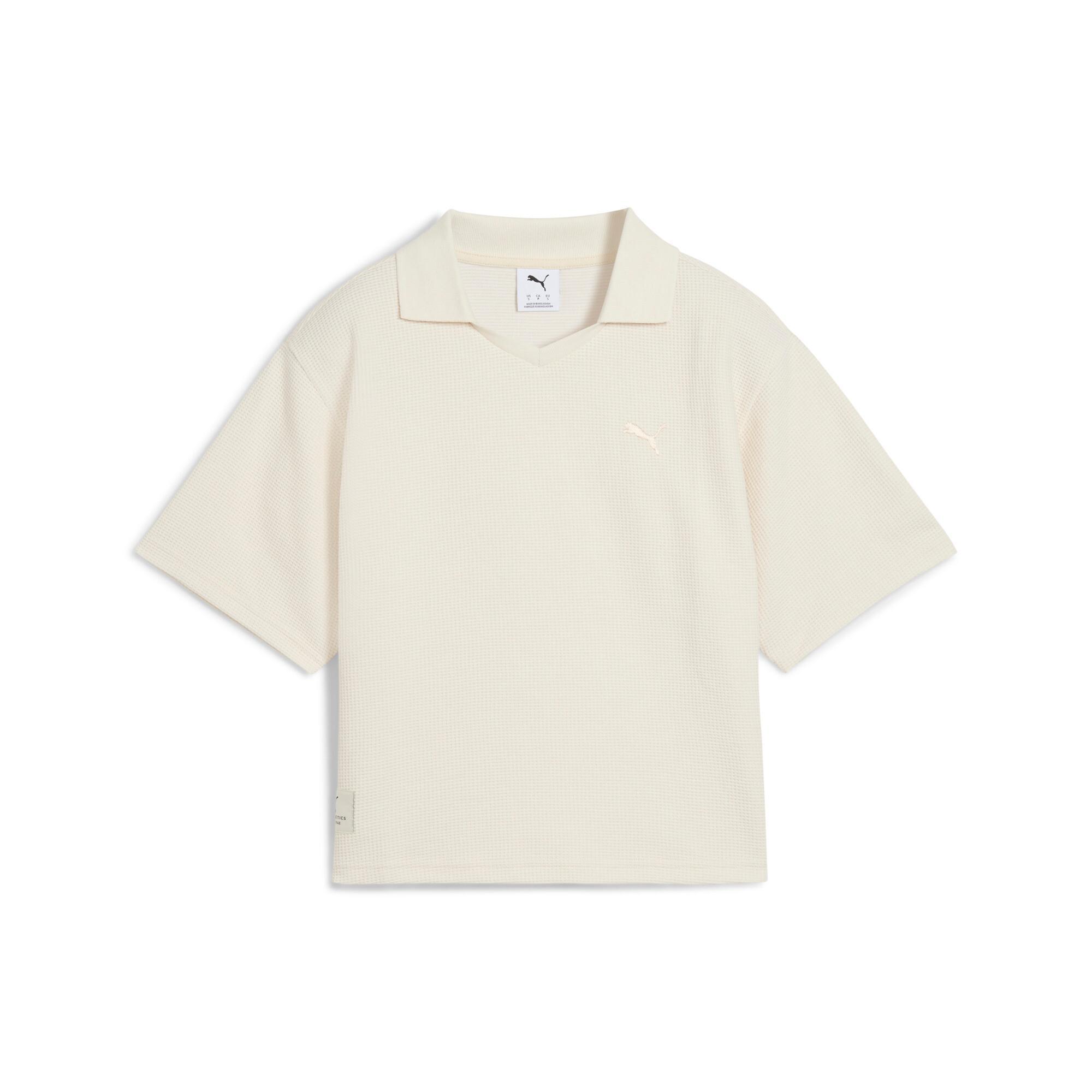 PUMA Class Relaxed Polo Tee Women Product Image