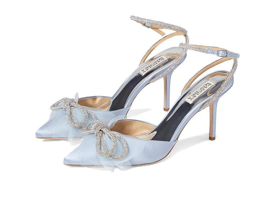 Badgley Mischka Womens Sacred Embellished Ankle Strap Pumps Product Image