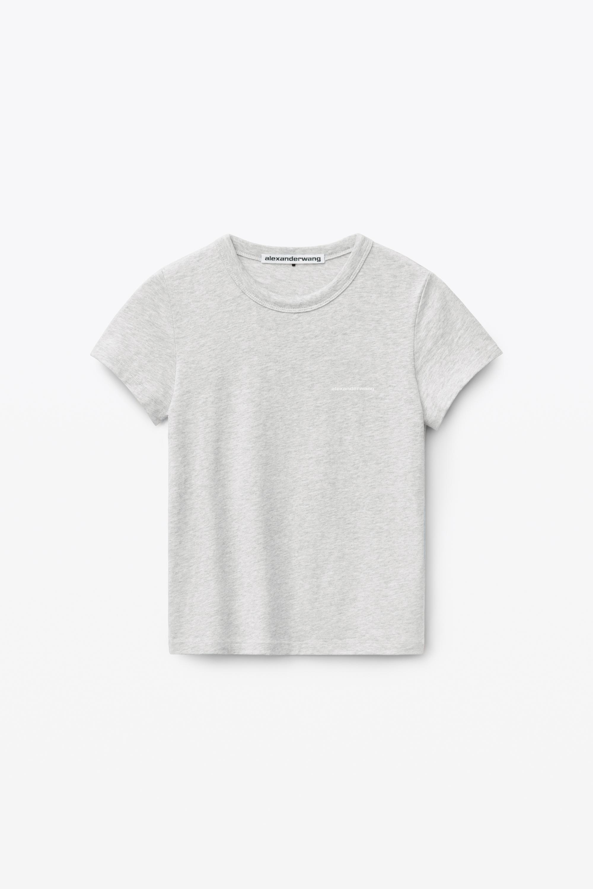 Shrunken Tee In High Twist Jersey Product Image