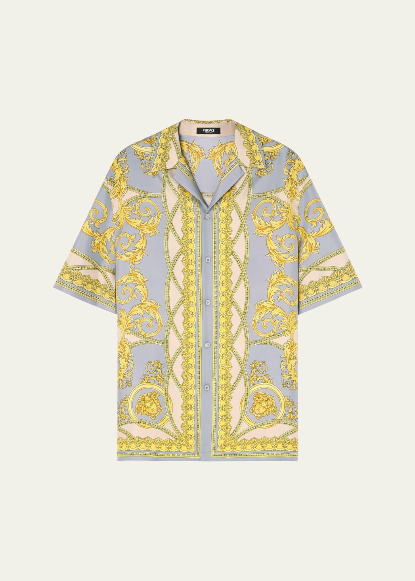 Mens Twill Baroque Coupe Des Dieux Camp Shirt Product Image